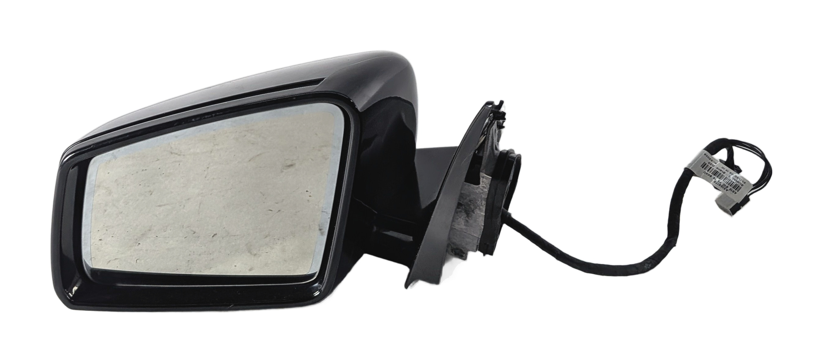 2010-2013 MERCEDES E-CLASS (W212) LEFT HEATED MEMORY AUTODIM DOOR MIRROR (Black) — exact item pictured