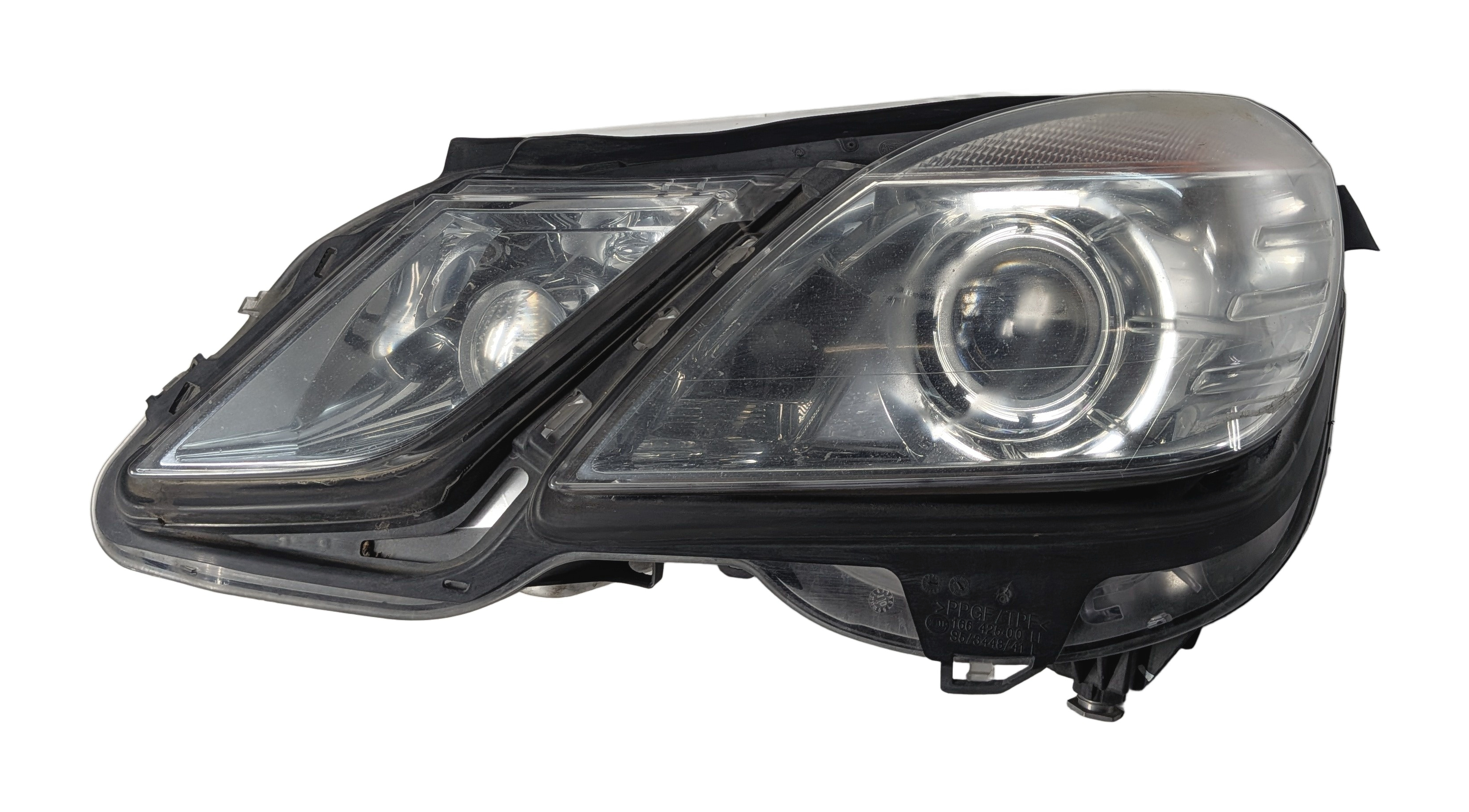 10-13 MERCEDES E350 (W212) FRONT LEFT BI-XENON HID ADAPTIVE HEADLIGHT w/BALLAST — exact item pictured