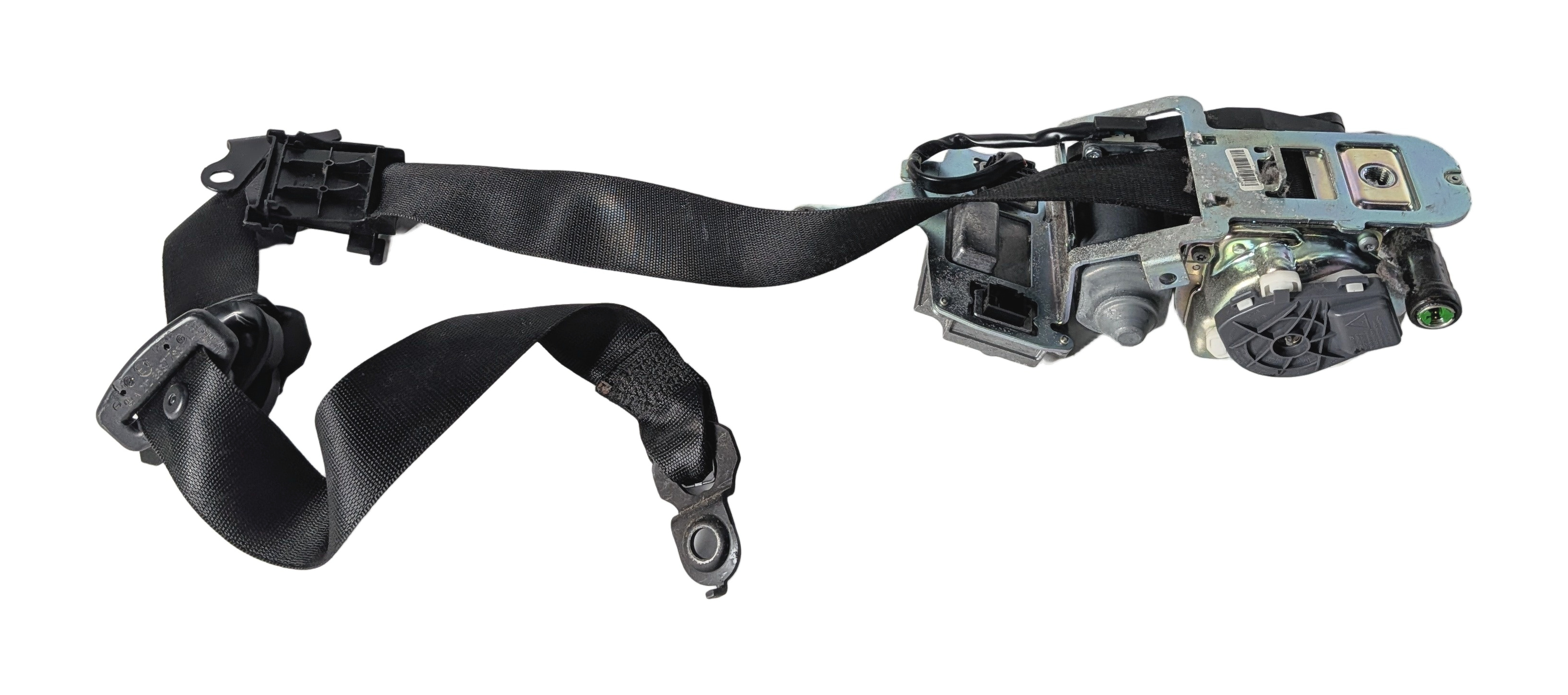 10-12 MERCEDES E350 E550 CLS550 (W212 W218) DRIVER SEATBELT RETRACTOR (Black) — exact item pictured