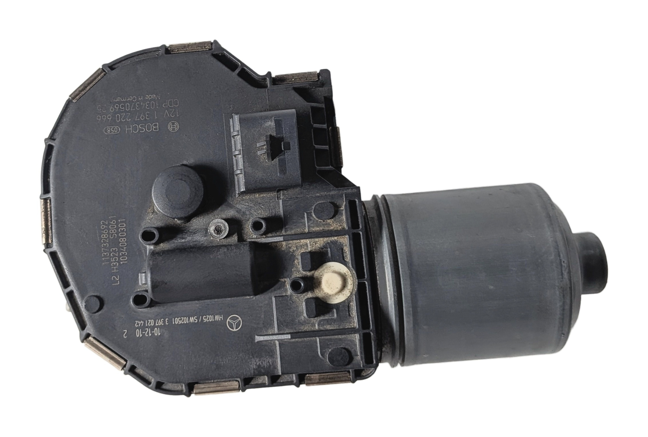 2010-2017 MERCEDES BENZ E CLS CLASS (C218 W212) FRONT WINDSHIELD WIPER MOTOR — exact item pictured