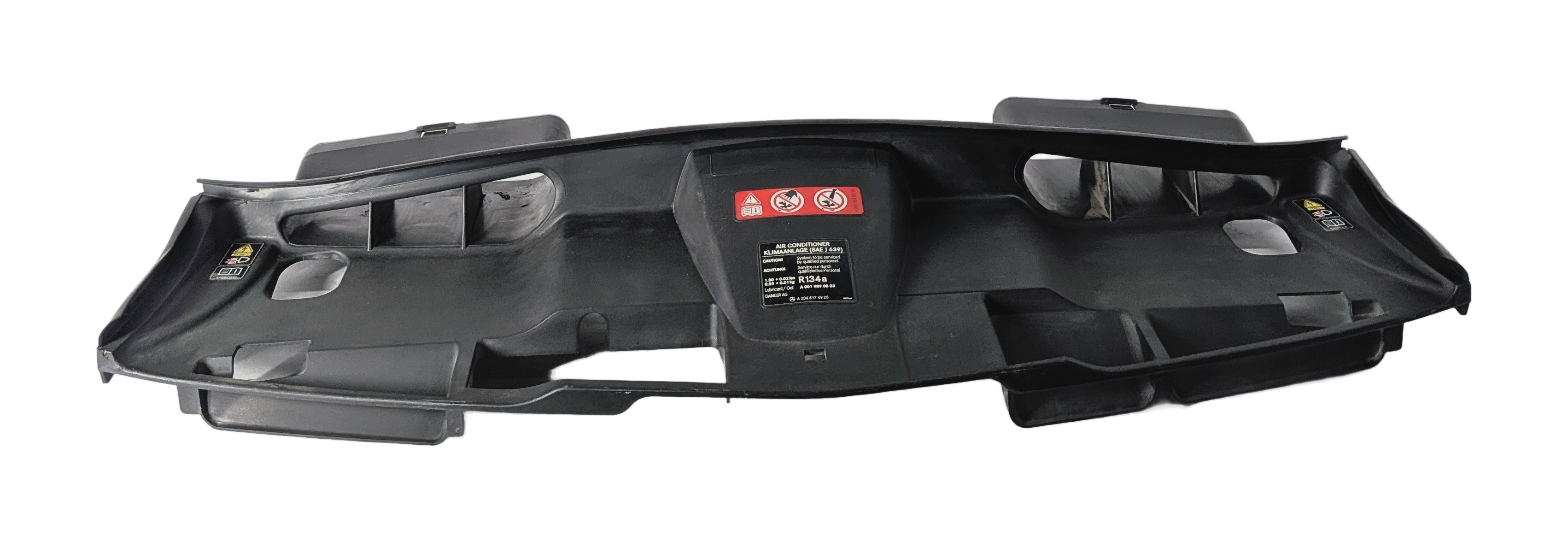 2011 MERCEDES E350 (W212) FRONT UPPER RADIATOR SUPPORT COVER SHIELD TRIM PANEL — exact item pictured