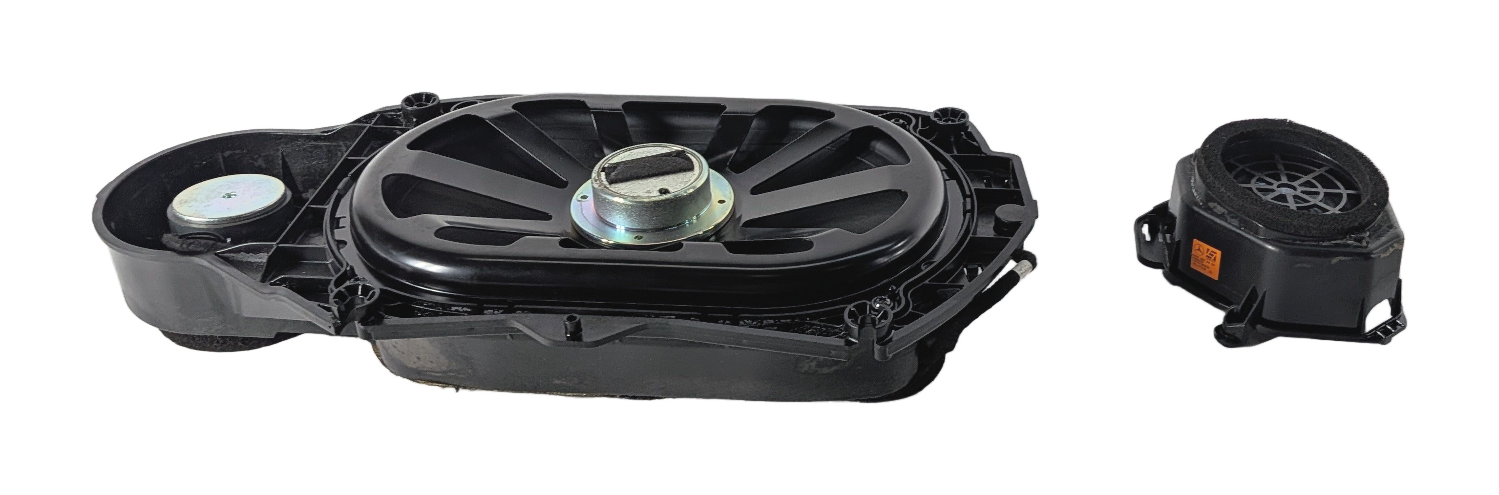 2011 MERCEDES E350 (W212) RADIO STEREO AUDIO LOGIC 7 SOUND SYSTEM SPEAKER SET/2 — exact item pictured