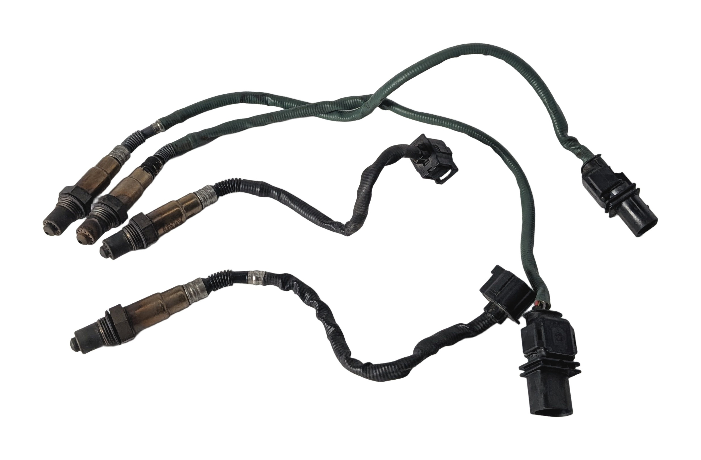 2011 MERCEDES E350 (W212) 3.5L V6 (272.980) ENGINE OXYGEN O2 LAMBDA SENSOR SET/4 — exact item pictured