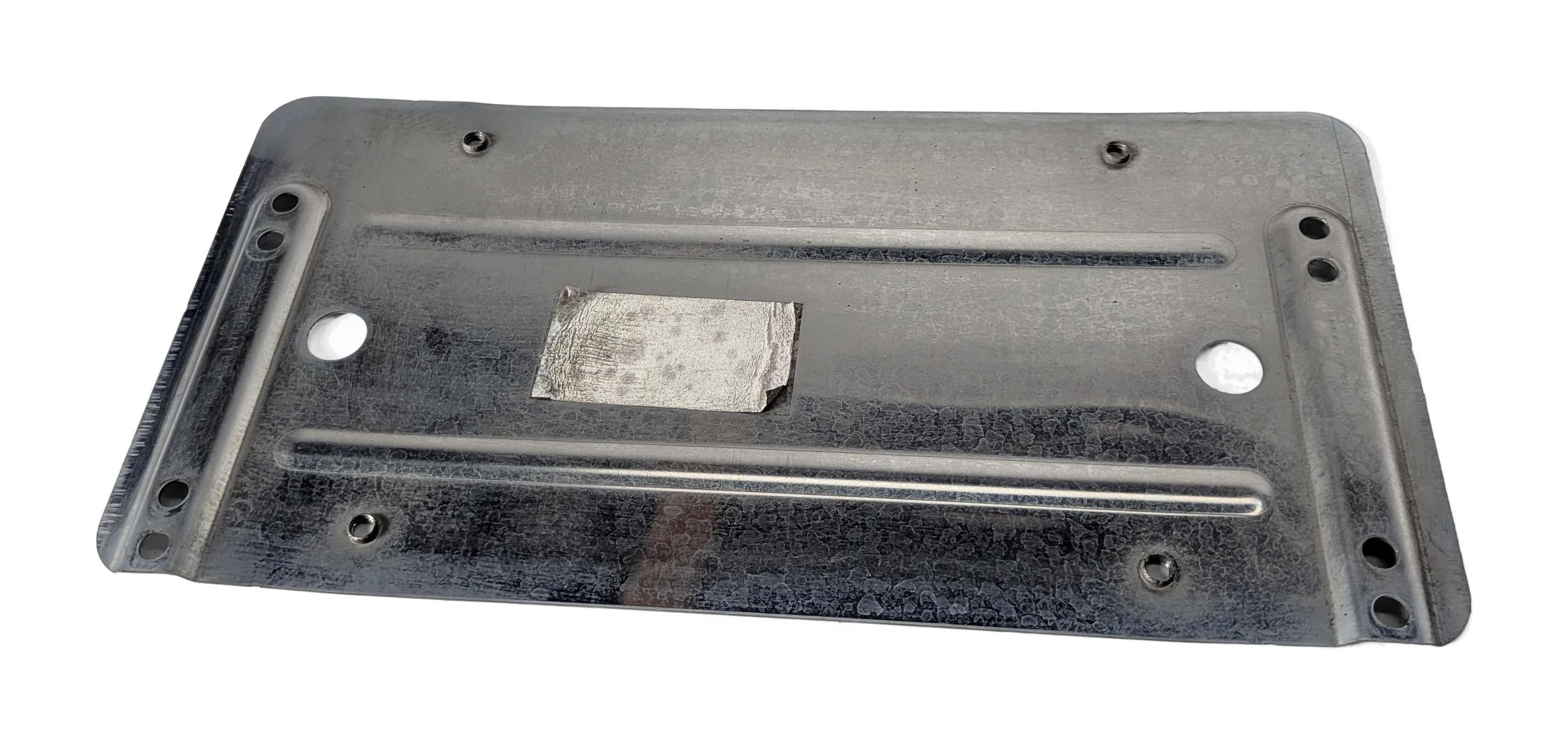 2011 MERCEDES E350 (W212) REAR TRUNK DECK LID LICENSE PLATE MOUNT HOLDER BRACKET — exact item pictured