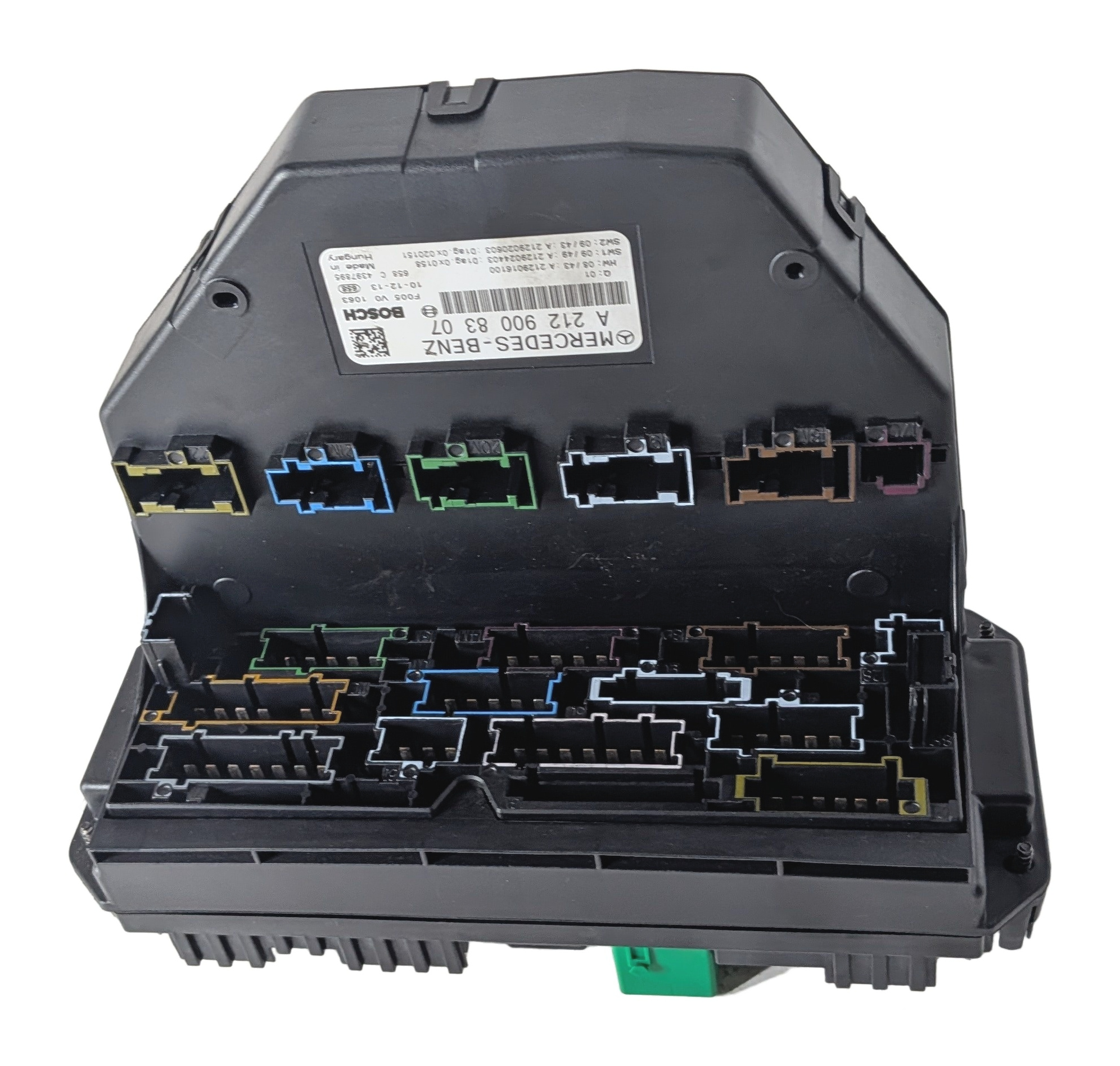 2011 MERCEDES E350 W212 3.5L FRONT SIGNAL ACQUISITION SAM MODULE FUSE BOX RELAY — exact item pictured