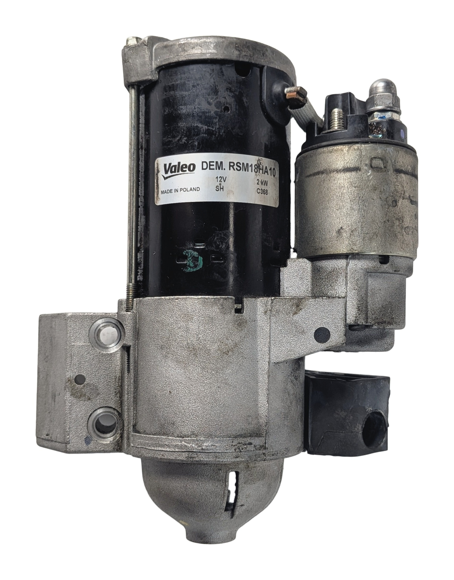 16-19 BMW 330E 530E 740E HYBRID (F30 G11 G30) 2.0L B48 ENGINE STARTER MOTOR — exact item pictured