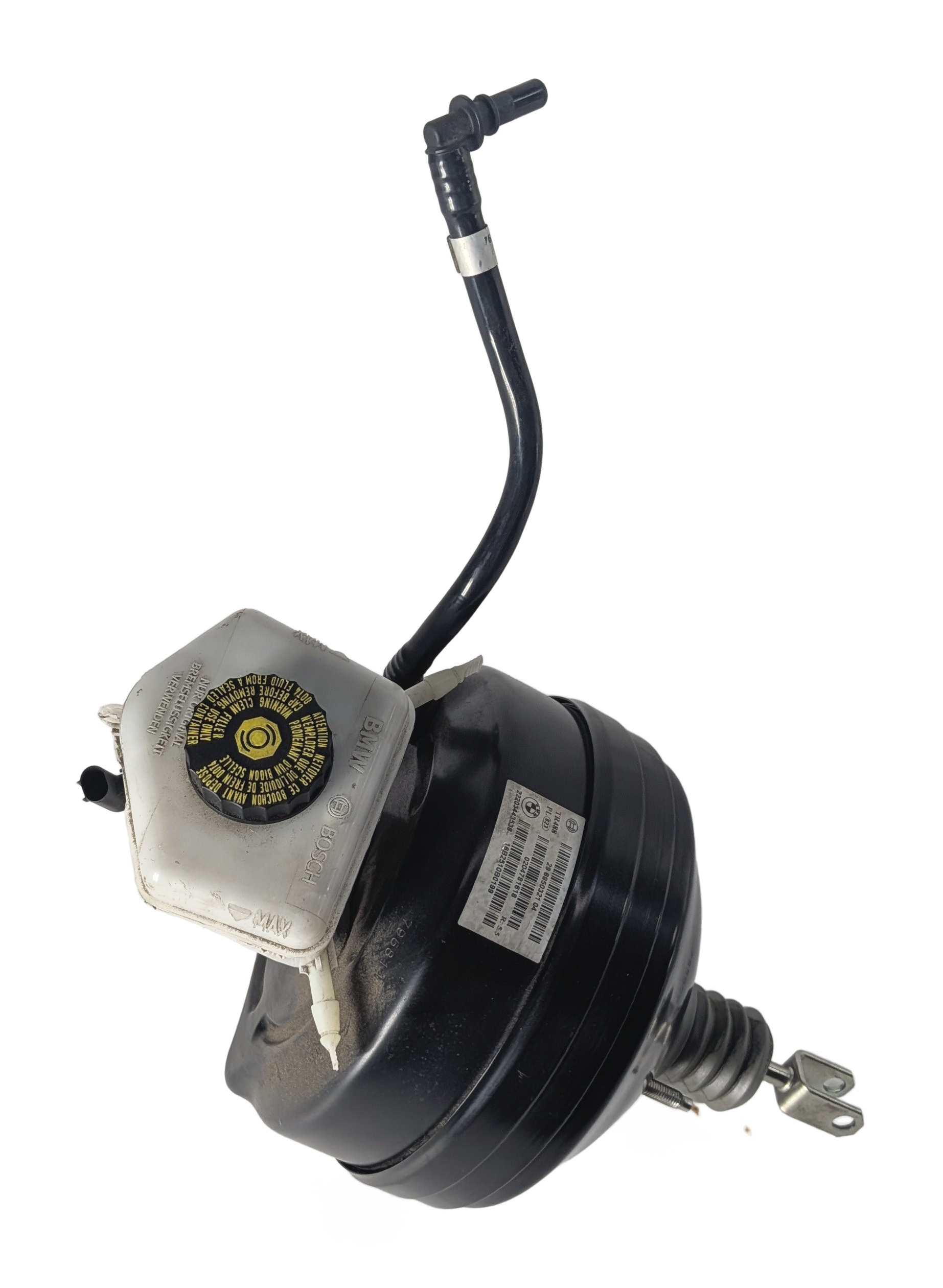 13-18 BMW ACTIVEHYBRID-3 330E (F30) POWER BRAKE BOOSTER w/ MASTER CYLINDER — exact item pictured