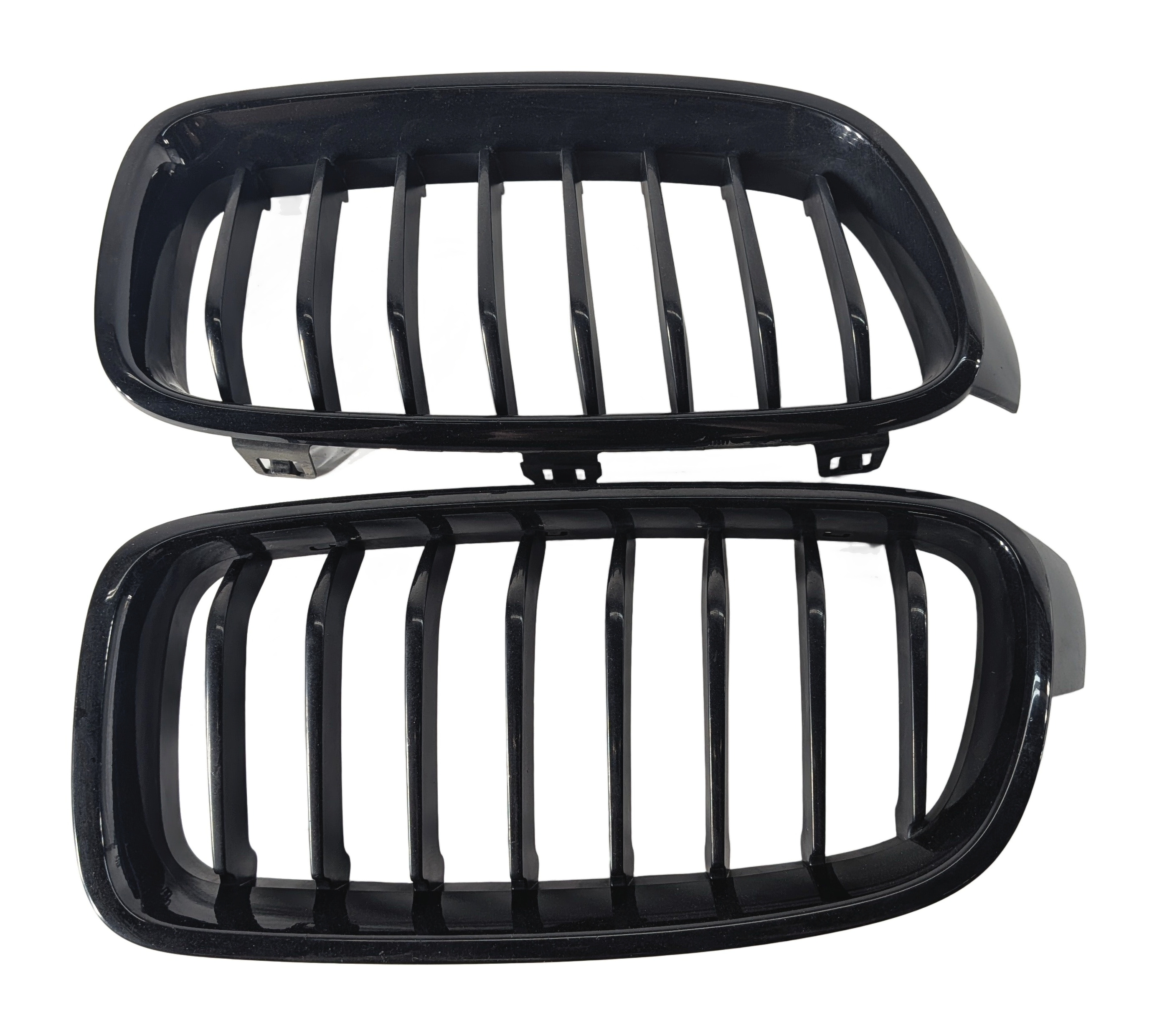 12-18 BMW 3 SERIES (F30) ///M-SPORT FRONT LEFT & RIGHT UPPER KIDNEY GRILLE SET/2 — exact item pictured