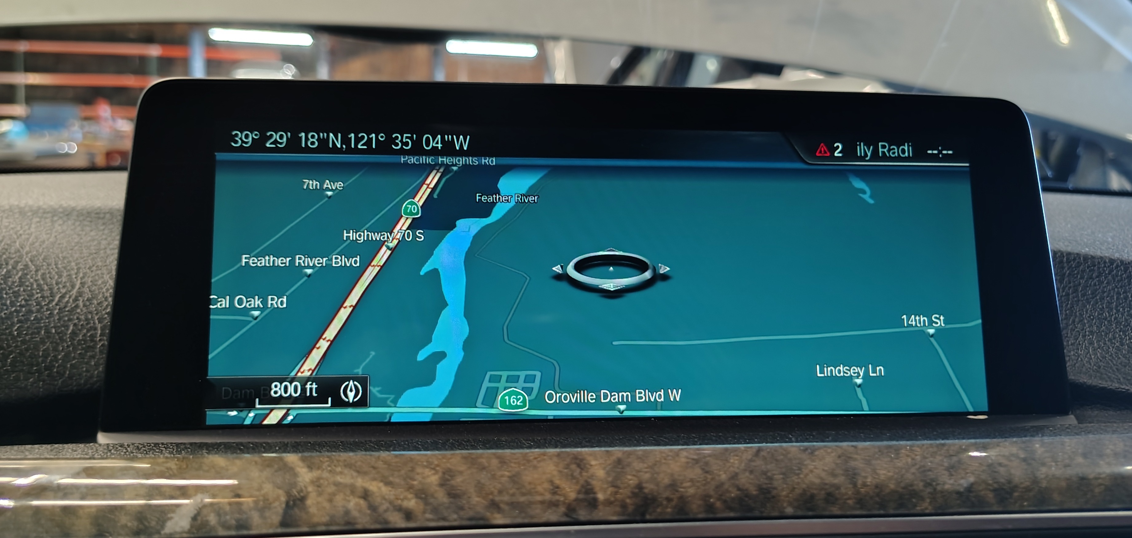 16-17 BMW 3 4 M3 M4 (F30 F32) FRONT INFORMATION NAVIGATION DISPLAY SCREEN (8.8") — exact item pictured