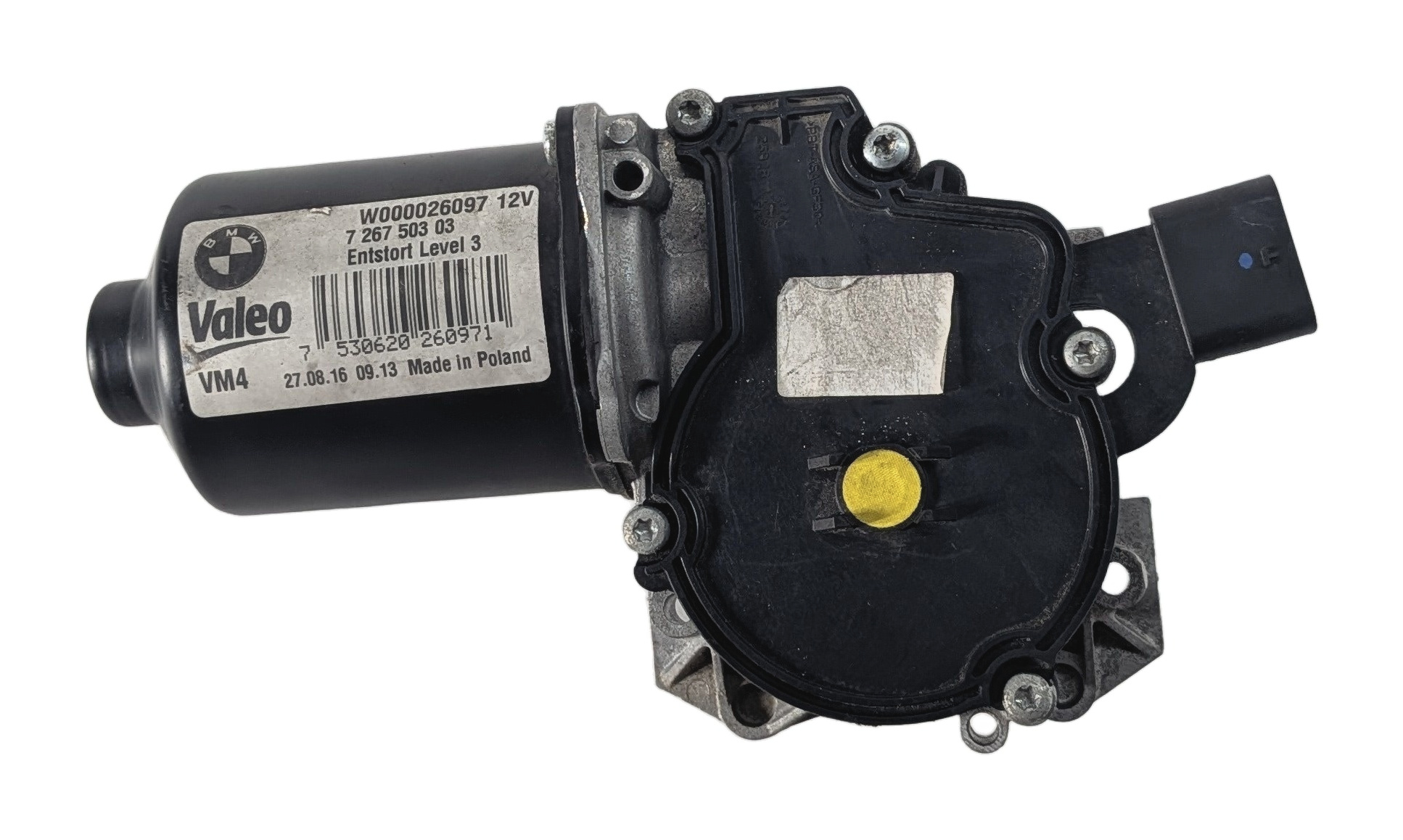 2012-2019 BMW M3 M4 3 4 SERIES (F30 F32) FRONT WINDSHIELD WIPER MOTOR — exact item pictured