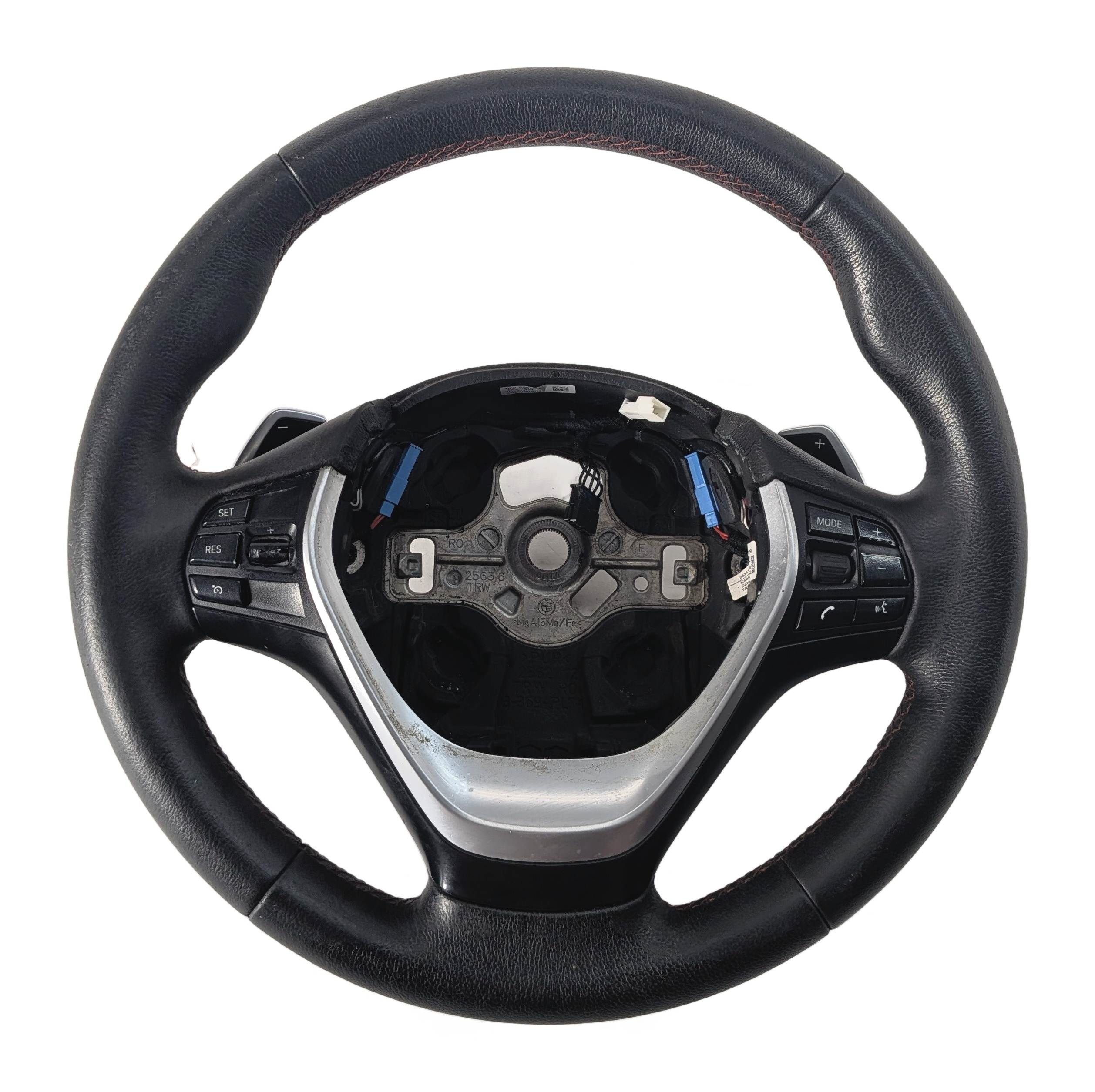 13-18 BMW 3 4 SERIES F30 F31 F32 F33 F34 3-SPOKE SPORT STEERING WHEEL w/ PADDLES — exact item pictured