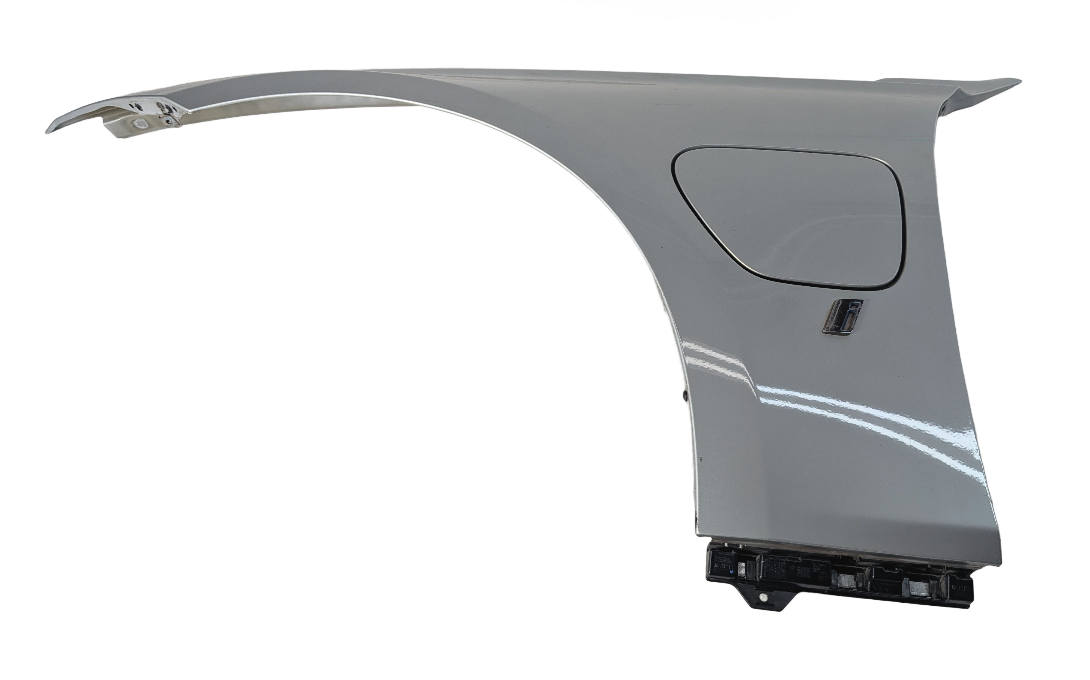 2016-2018 BMW 330E (F30) FRONT LEFT DRIVER FENDER w/CHARGE PORT DOOR (Silver) — exact item pictured