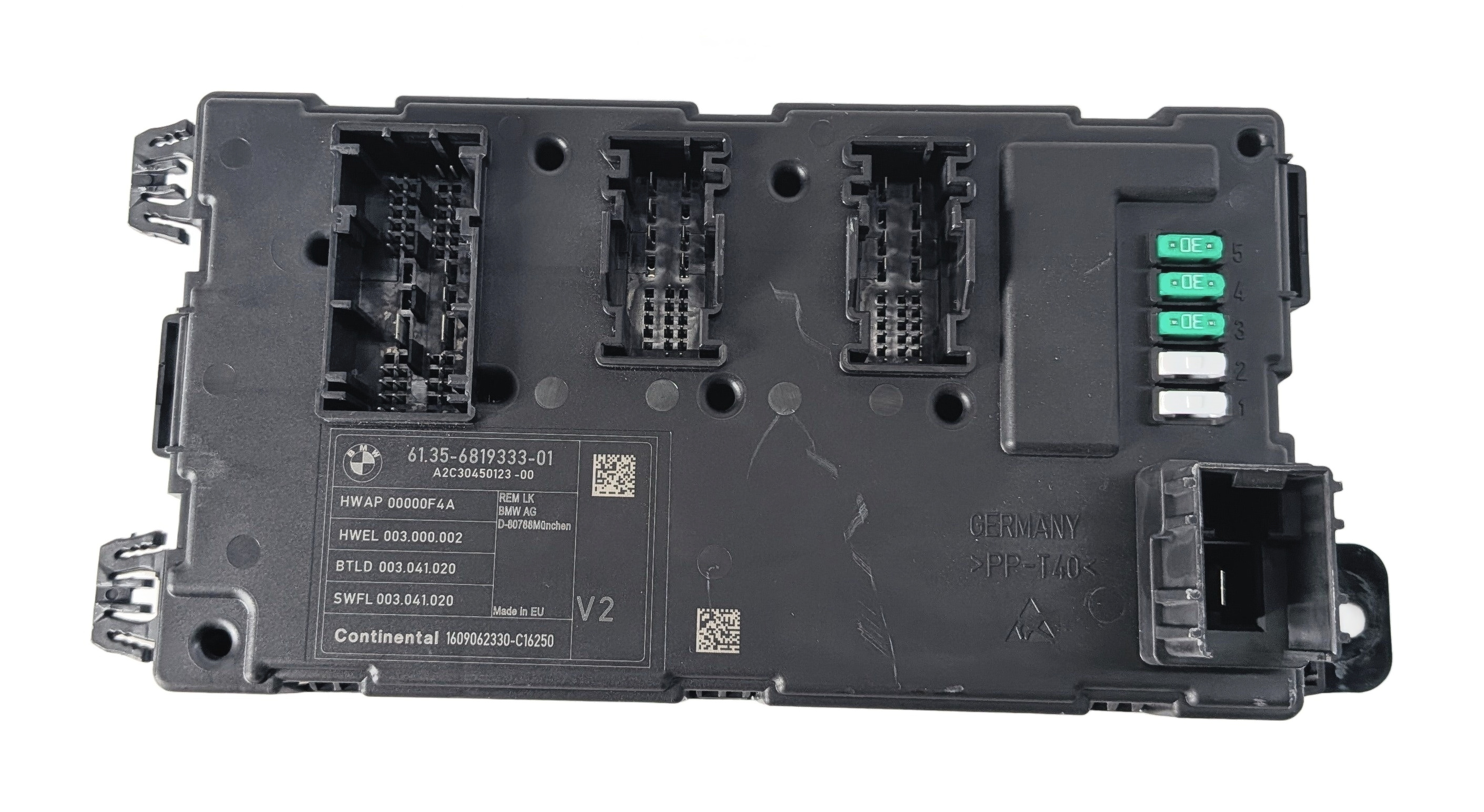 13-19 BMW 328i 330i 335i 428i 435i M3 M4 (F30 F31 F32) REAR BODY CONTROL MODULE — exact item pictured