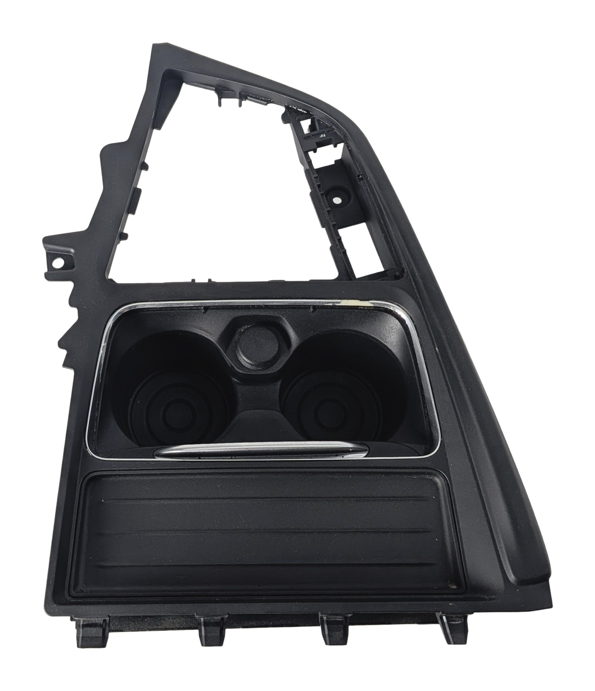 2017 BMW 330E (F30) FRONT CENTER CONSOLE CUP HOLDER SHIFTER TRIM BEZEL (Ash) — exact item pictured