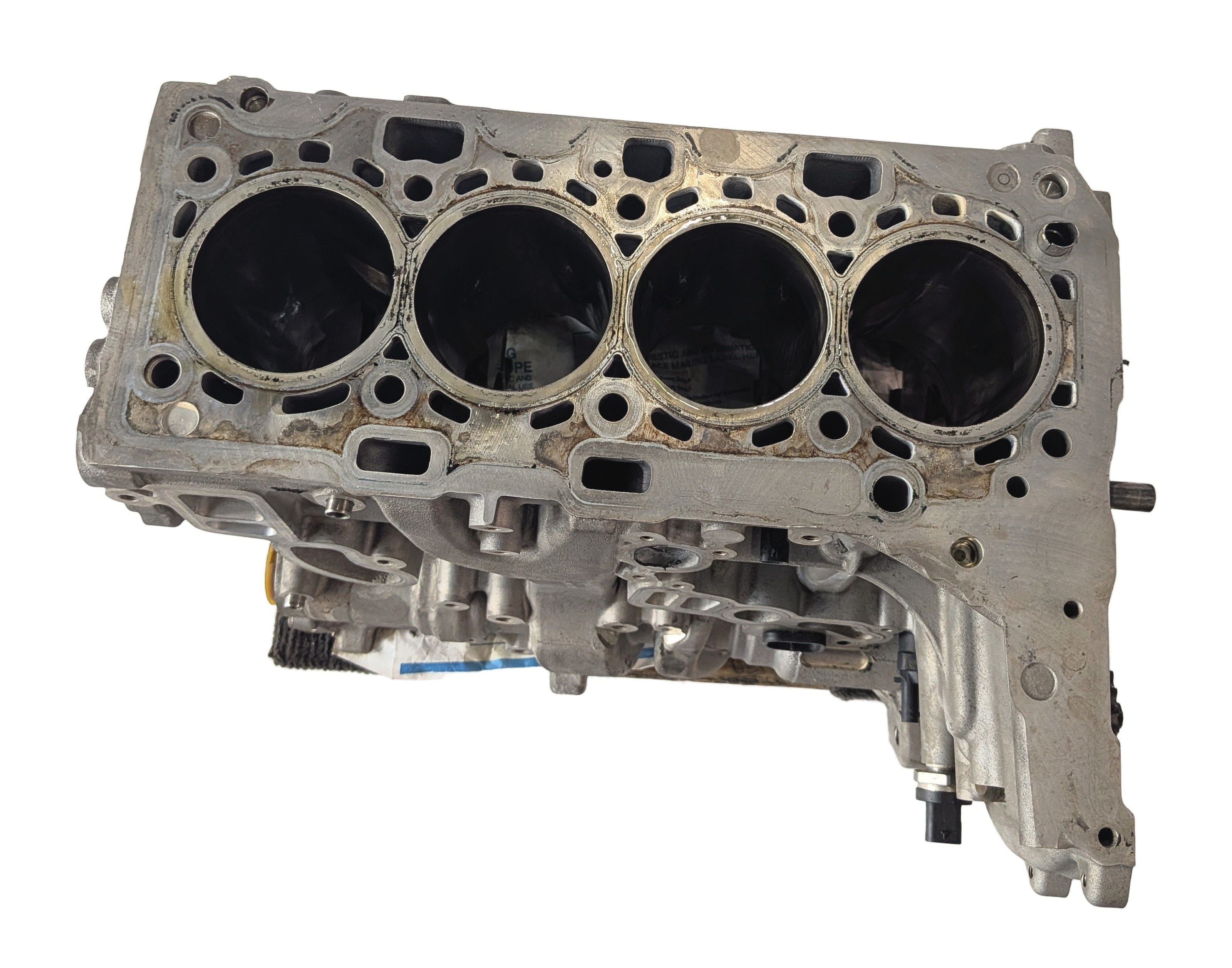 2016-2017 BMW 330E (F30) 2.0L B48B20A ENGINE MOTOR BARE CYLINDER BLOCK CRANKCASE — exact item pictured
