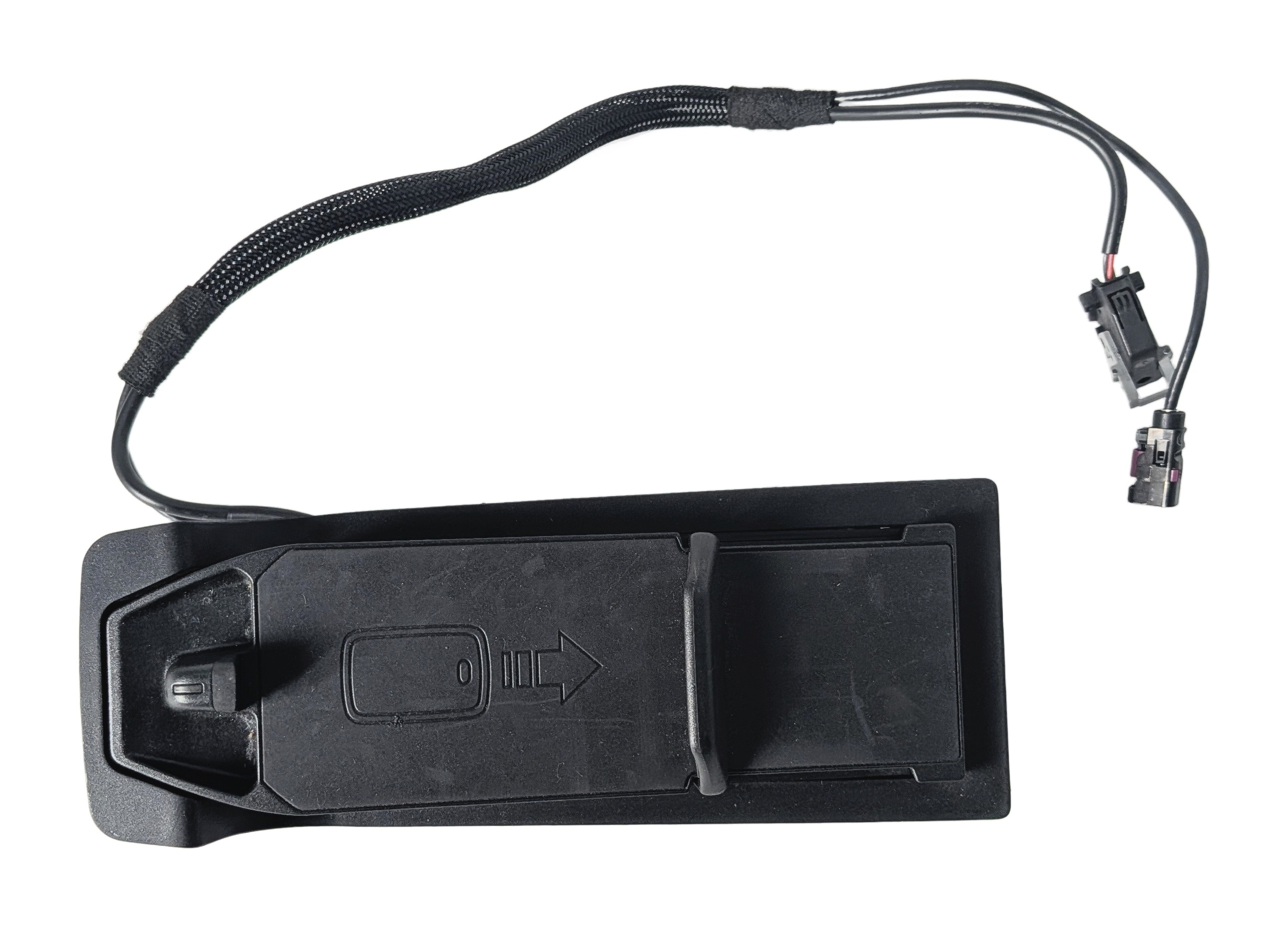 2017 BMW 330E (F30) CELL PHONE SNAP IN ADAPTER CRADLE HOLDER w/WIRES — exact item pictured