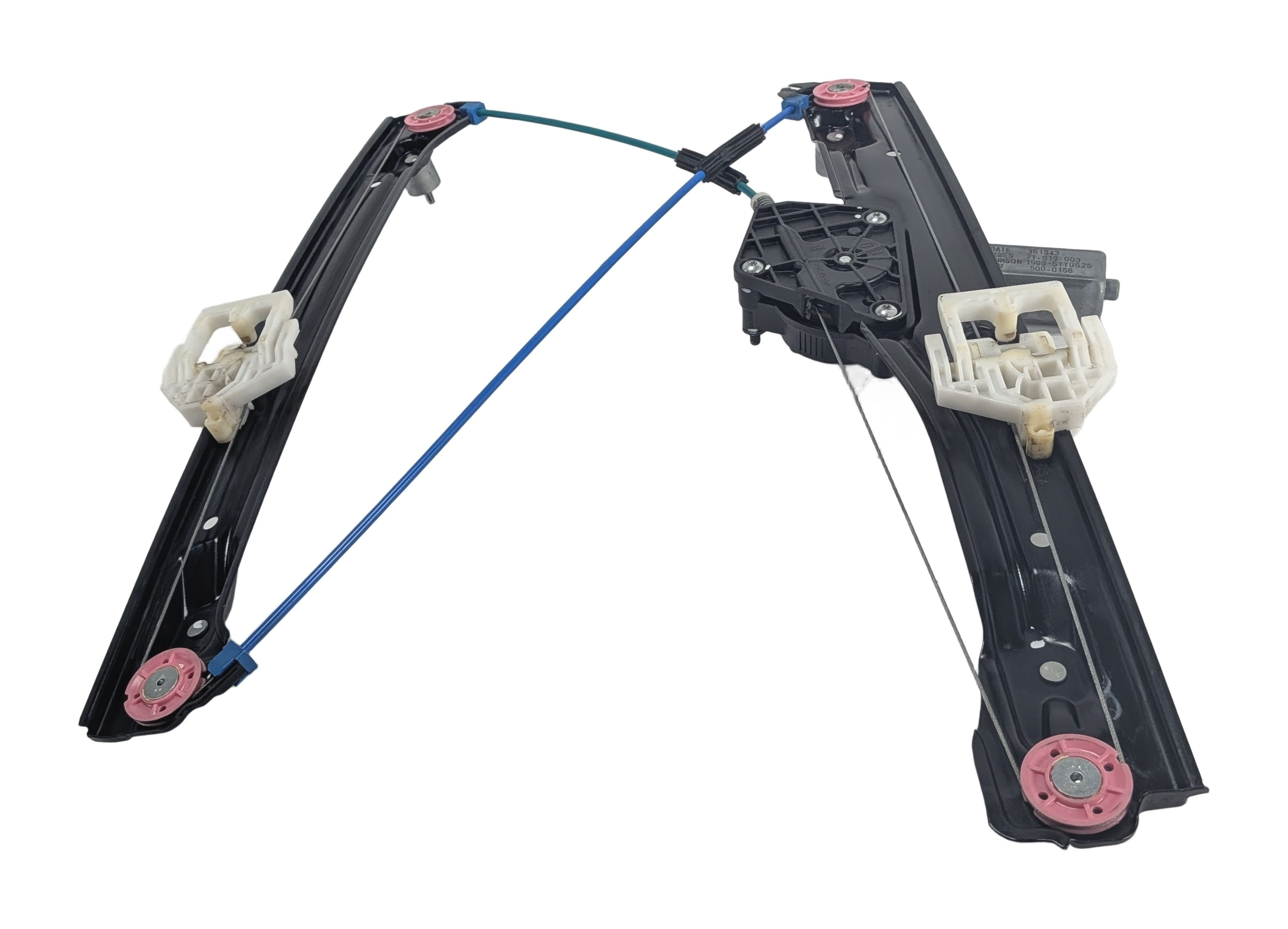 2016-2021 BMW X1 (F48) RIGHT FRONT PASSENGER DOOR WINDOW REGULATOR w/ MOTOR — exact item pictured