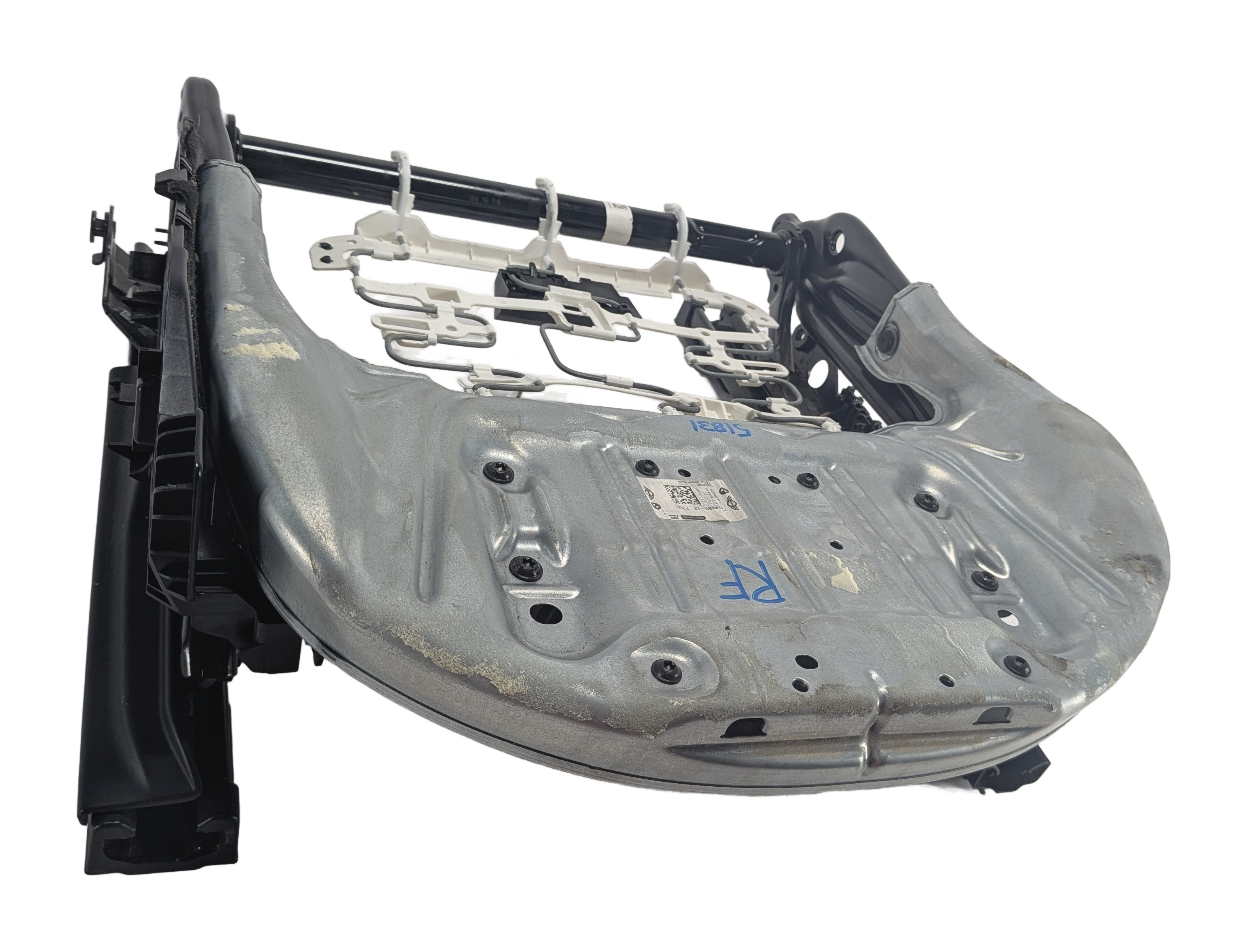 16-19 BMW X1 (F48) FRONT RIGHT STANDARD PASSENGER SEAT TRACK w/ ADJUST MOTORS — exact item pictured