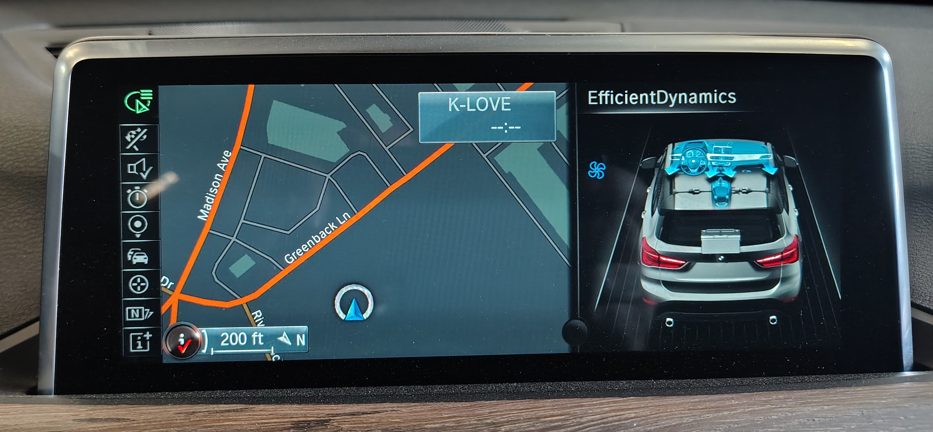 2016-2017 BMW X1 (F48) FRONT GPS NAVIGATION DISPLAY SCREEN — exact item pictured