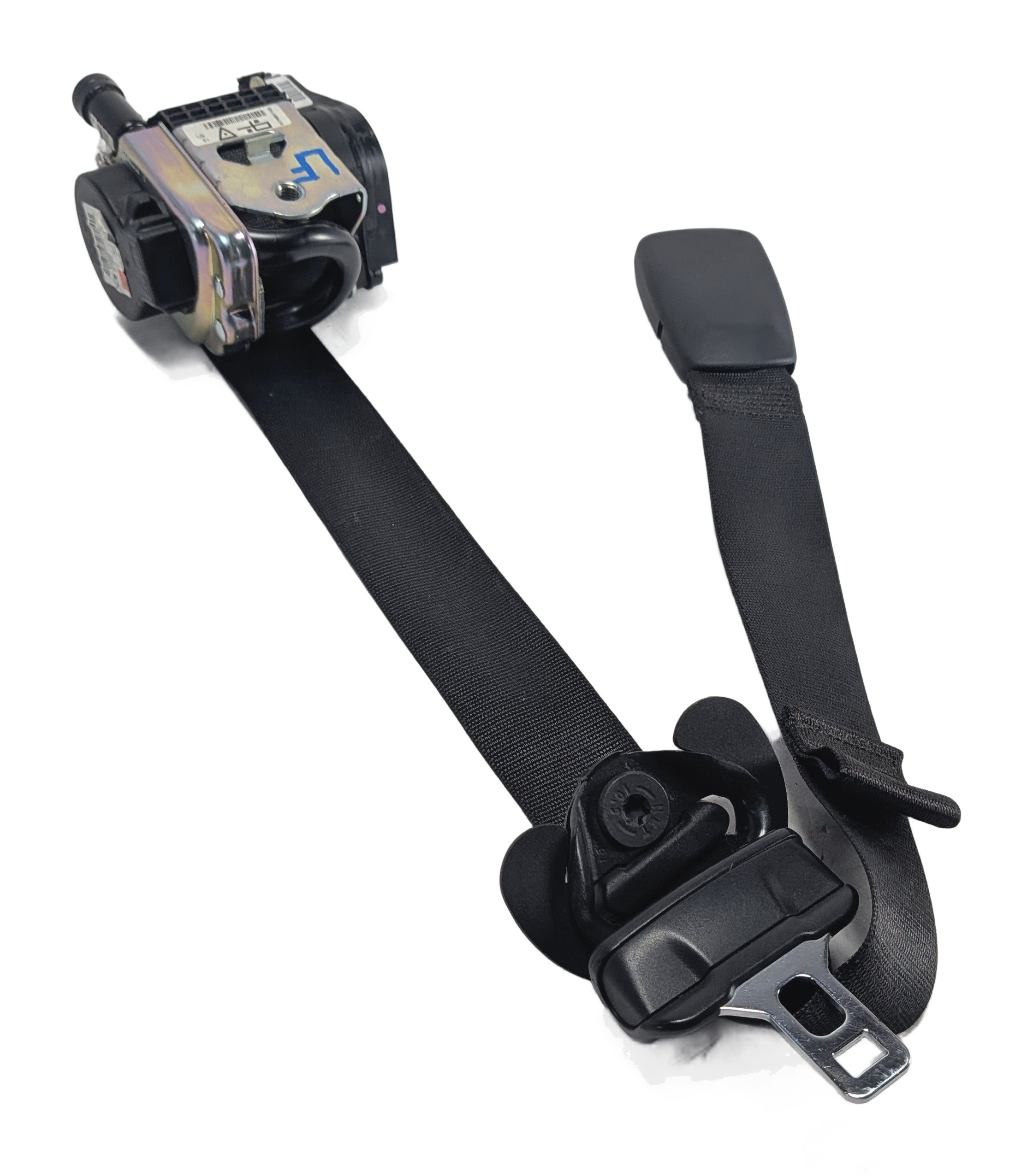 2016-2021 BMW X1 X2 (F39 F48) FRONT LEFT DRIVER SEATBELT RETRACTOR (Black) — exact item pictured