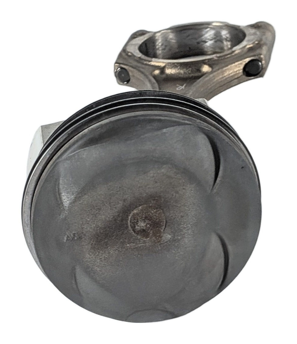 08-12 AUDI S5 (B8 8T) 4.2L CAUA RIGHT BANK CYL 5-8 ENGINE PISTON CONNECTING ROD — exact item pictured