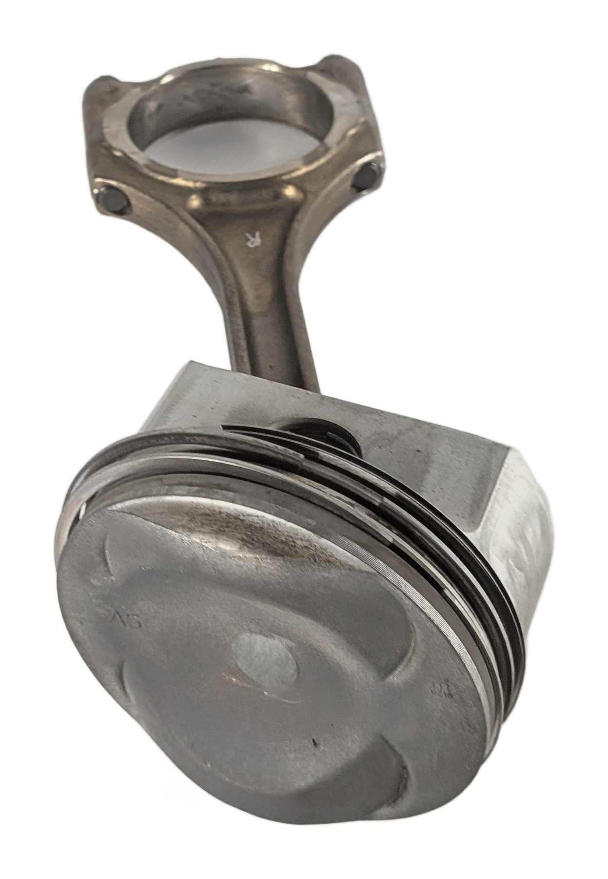 08-12 AUDI S5 (B8 8T) 4.2L CAUA RIGHT BANK CYL 5-8 ENGINE PISTON CONNECTING ROD — exact item pictured