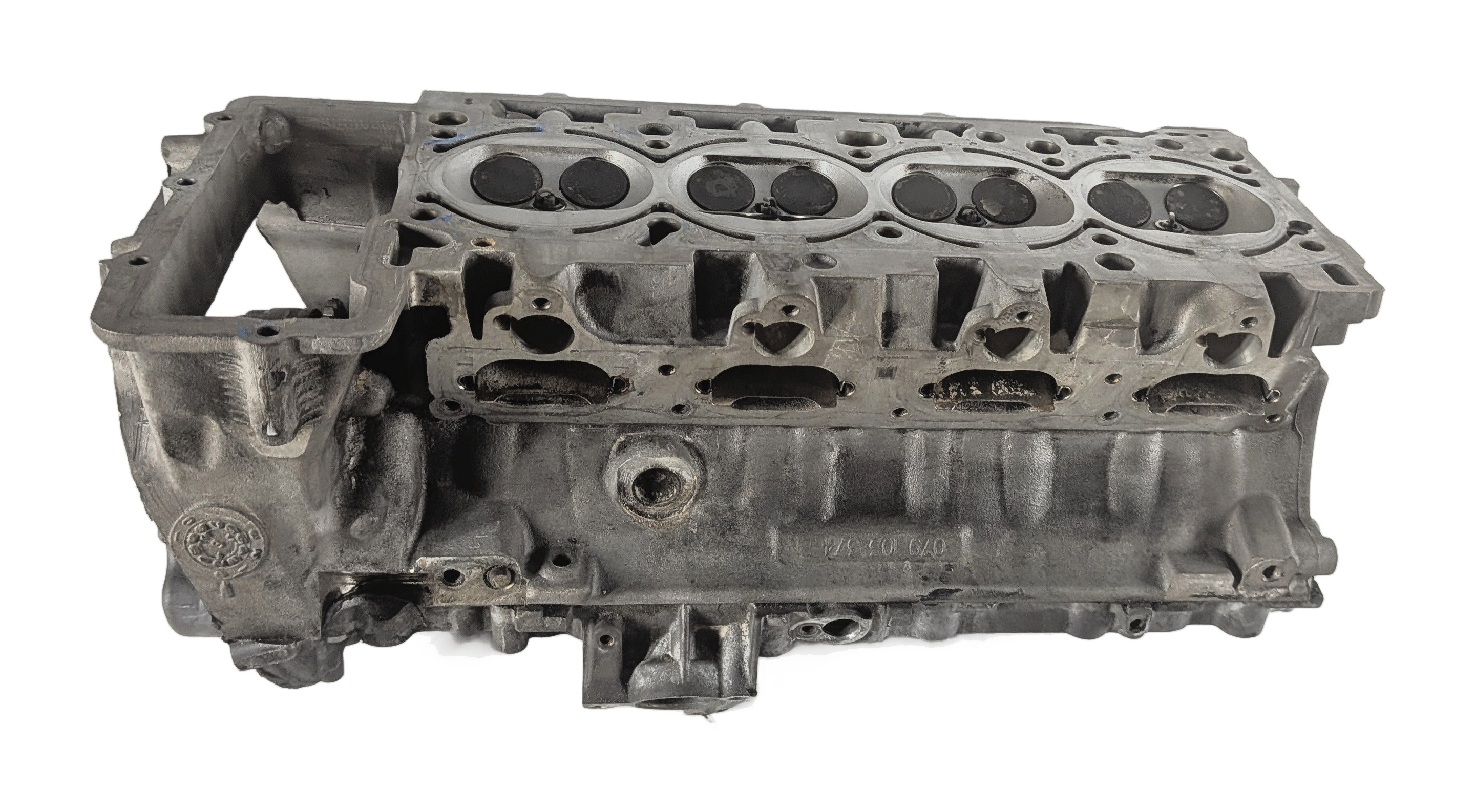 2009-2012 AUDI S5 (B8 8T) 4.2L TFSI V8 ENGINE RIGHT PASSENGER CYLINDER HEAD — exact item pictured