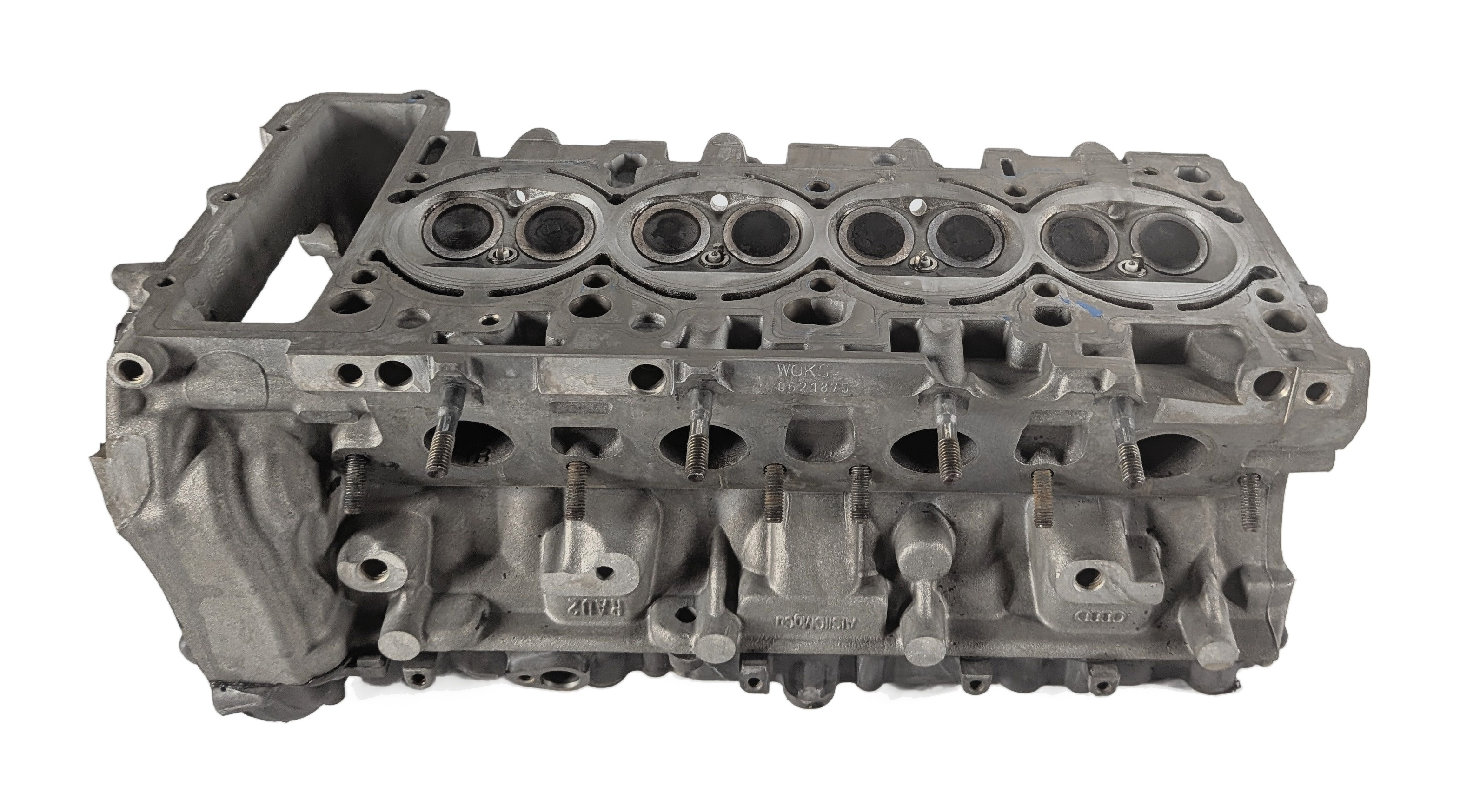 2009-2012 AUDI S5 (B8 8T) 4.2L TFSI V8 ENGINE LEFT DRIVER CYLINDER HEAD — exact item pictured
