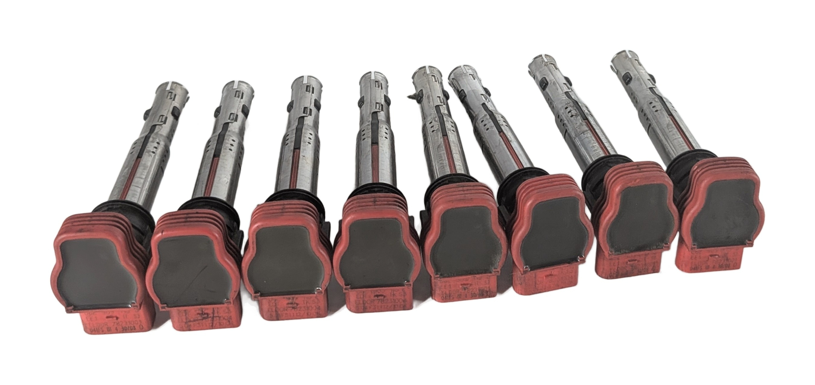 2005-2017 AUDI A4 S4 A5 S5 A6 S6 A7 A8 Q5 SQ5 Q7 R8 S8 - IGNITION COIL SET 8 — exact item pictured