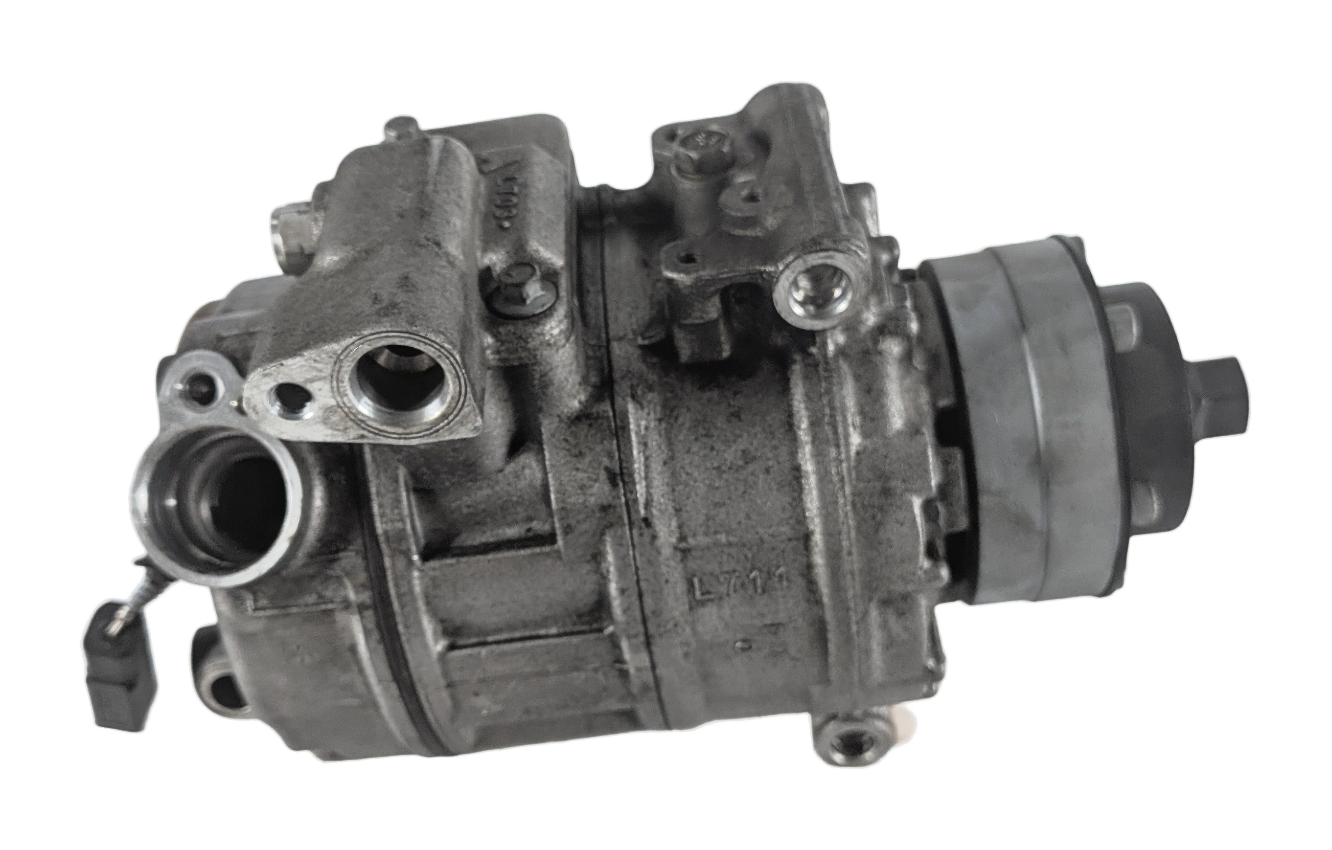 08-15 AUDI RS5 S5 (B8 8T) 4.2L TFSI ENGINE A/C AIR CONDITIONING COMPRESSOR PUMP — exact item pictured