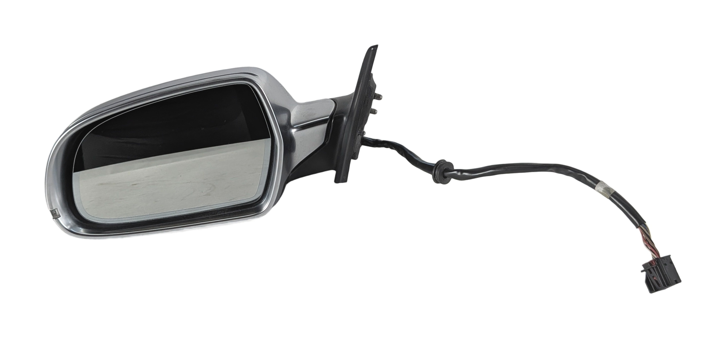 09-14 AUDI A5 S5 B8 8T LEFT HEAT MEM AUTODIM MAN FOLD SIGNAL MIRROR (ALUMINUM) — exact item pictured