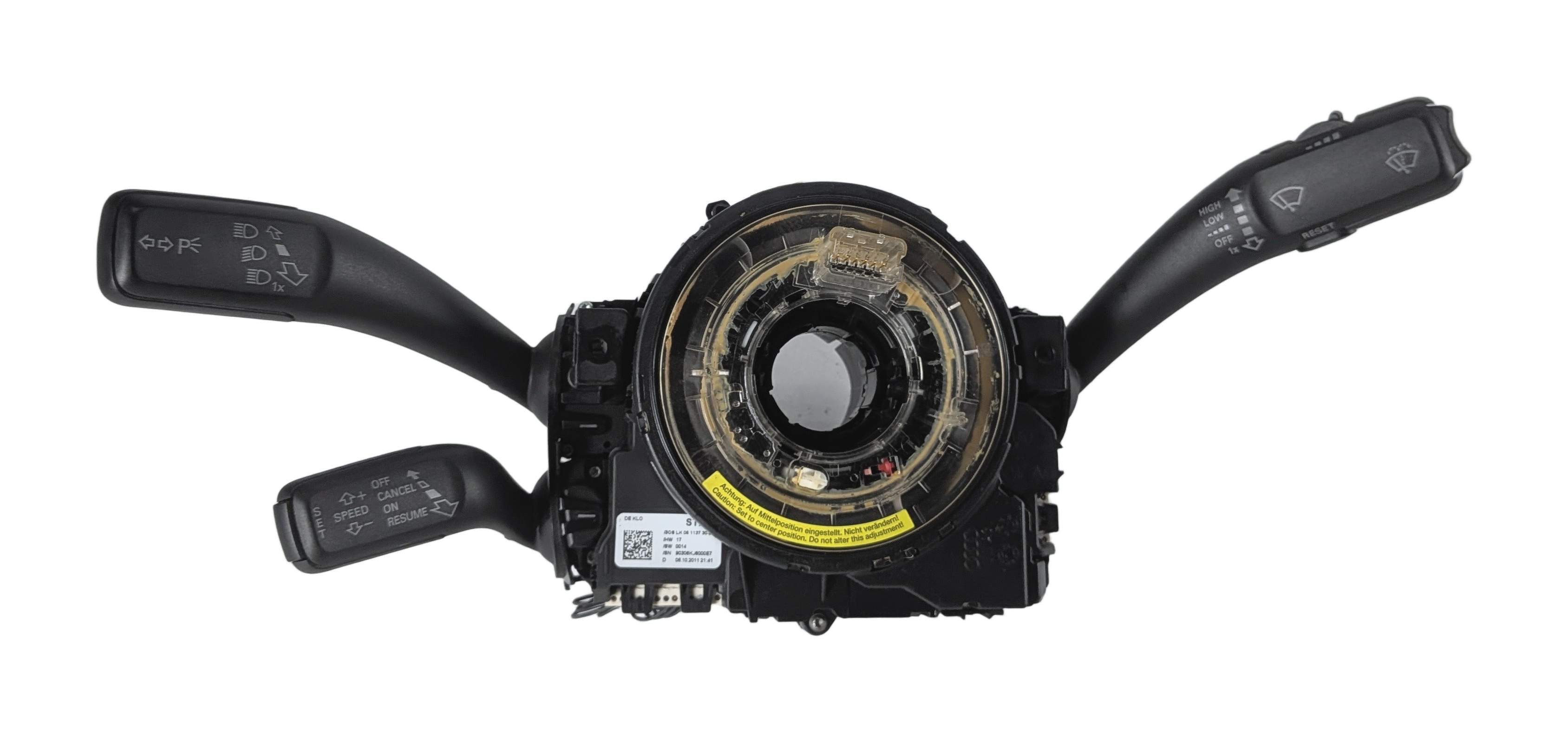2009-2012 AUDI A4 S4 A5 S5 (B8 8K 8T) BLINKER WIPER CRUISE COMBINATION SWITCH — exact item pictured