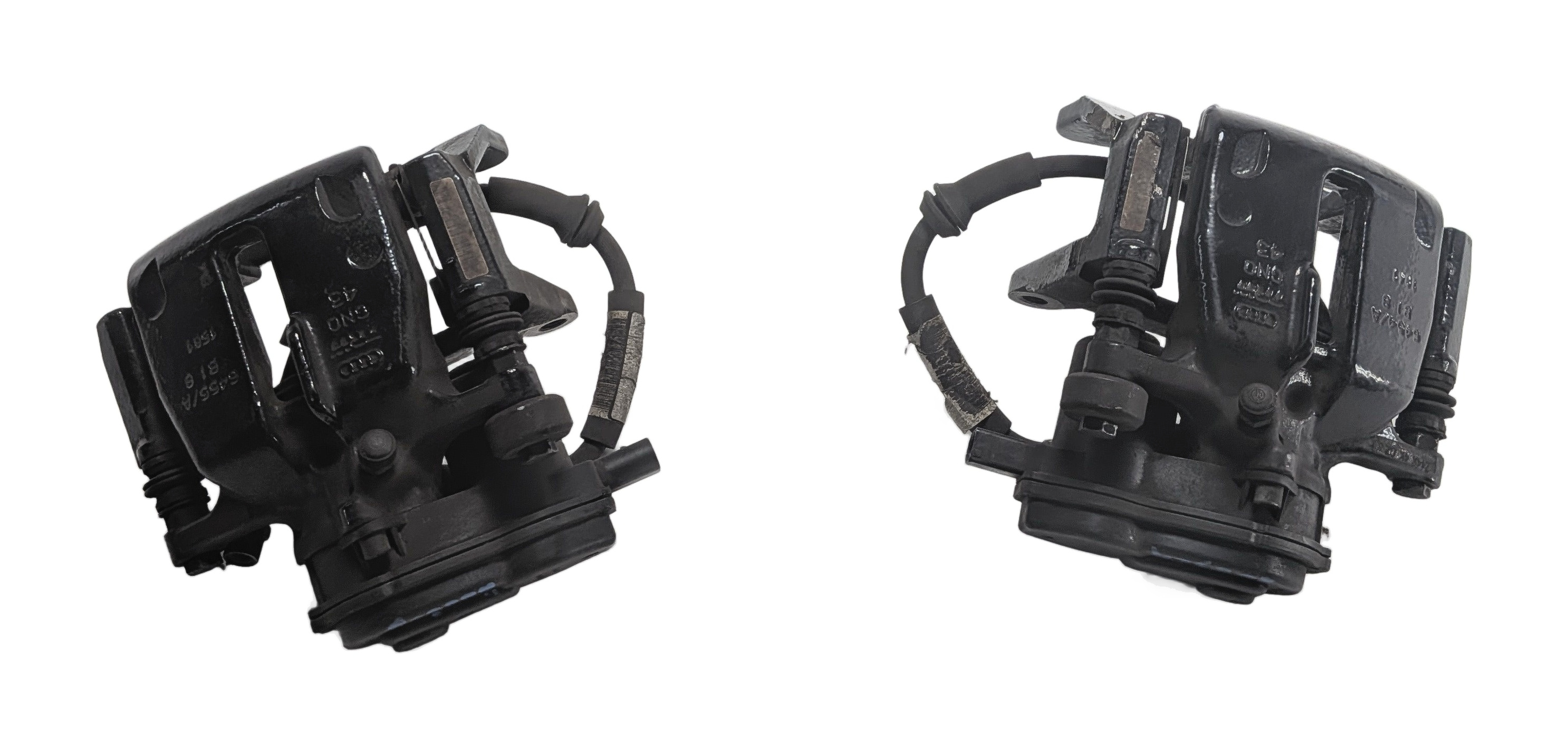2008-2016 AUDI S4 S5 (B8 8K 8T) REAR LEFT & RIGHT DISC BRAKE CALIPER SET-2 — exact item pictured