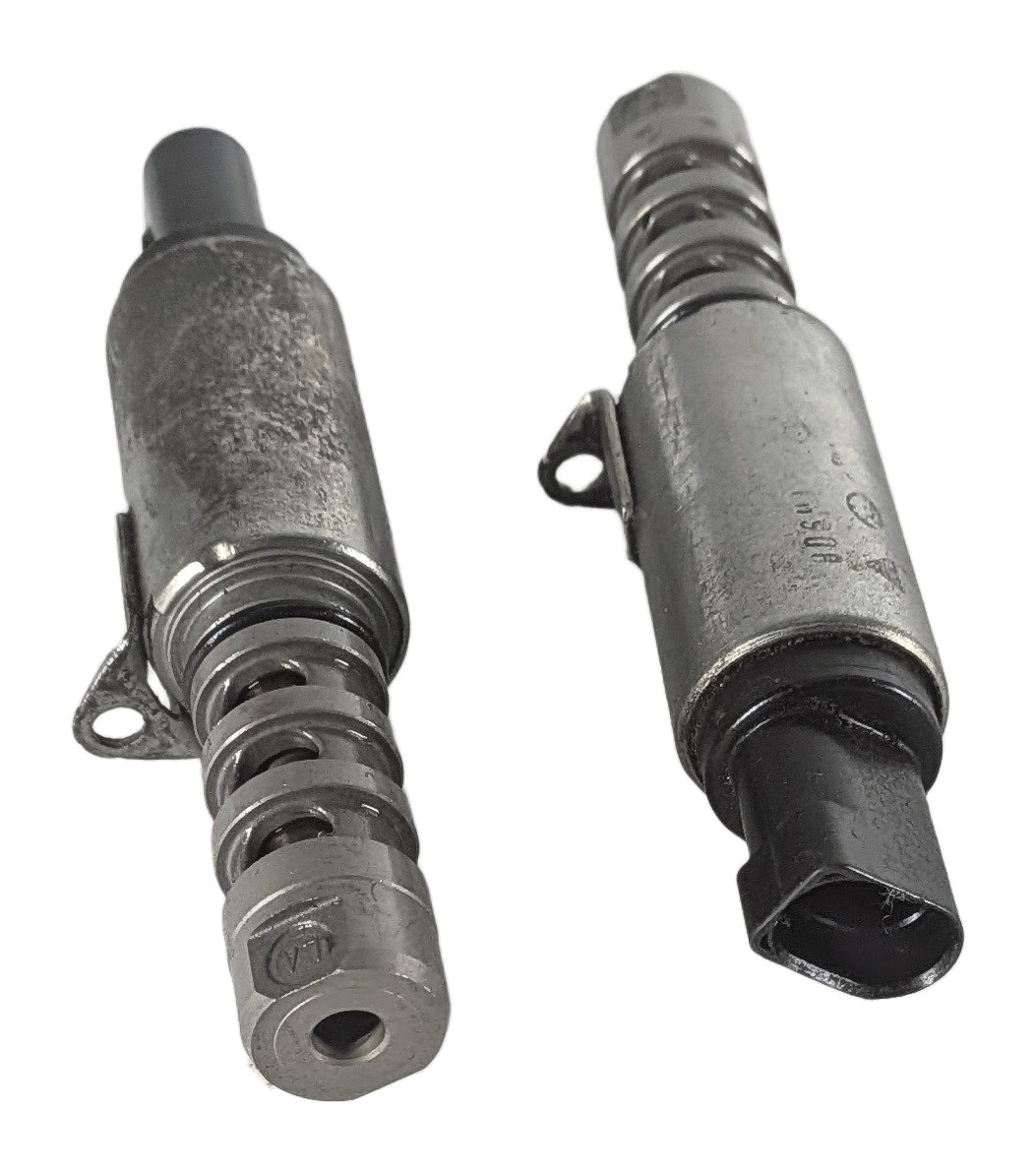 12 AUDI S5 B8 8T 4.2L CAUA ENGINE VVT CAMSHAFT OIL CONTROL VALVE SOLENOID SET/2 — exact item pictured