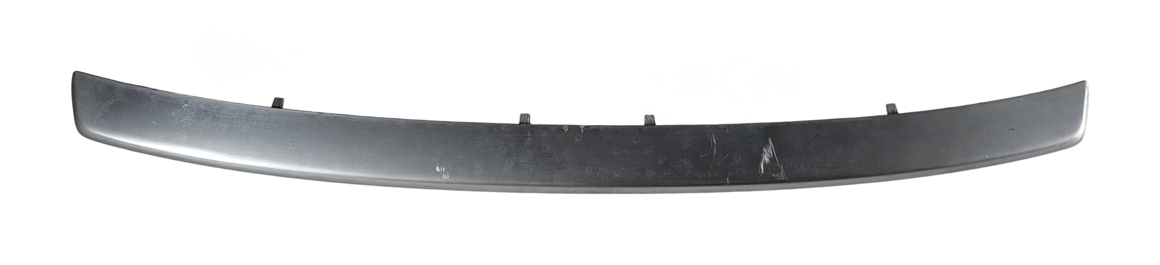 2012 AUDI S5 B8 8T REAR BUMPER LOWER DIFFUSER VALANCE LIP TRIM STRIP OEM (Black) — exact item pictured