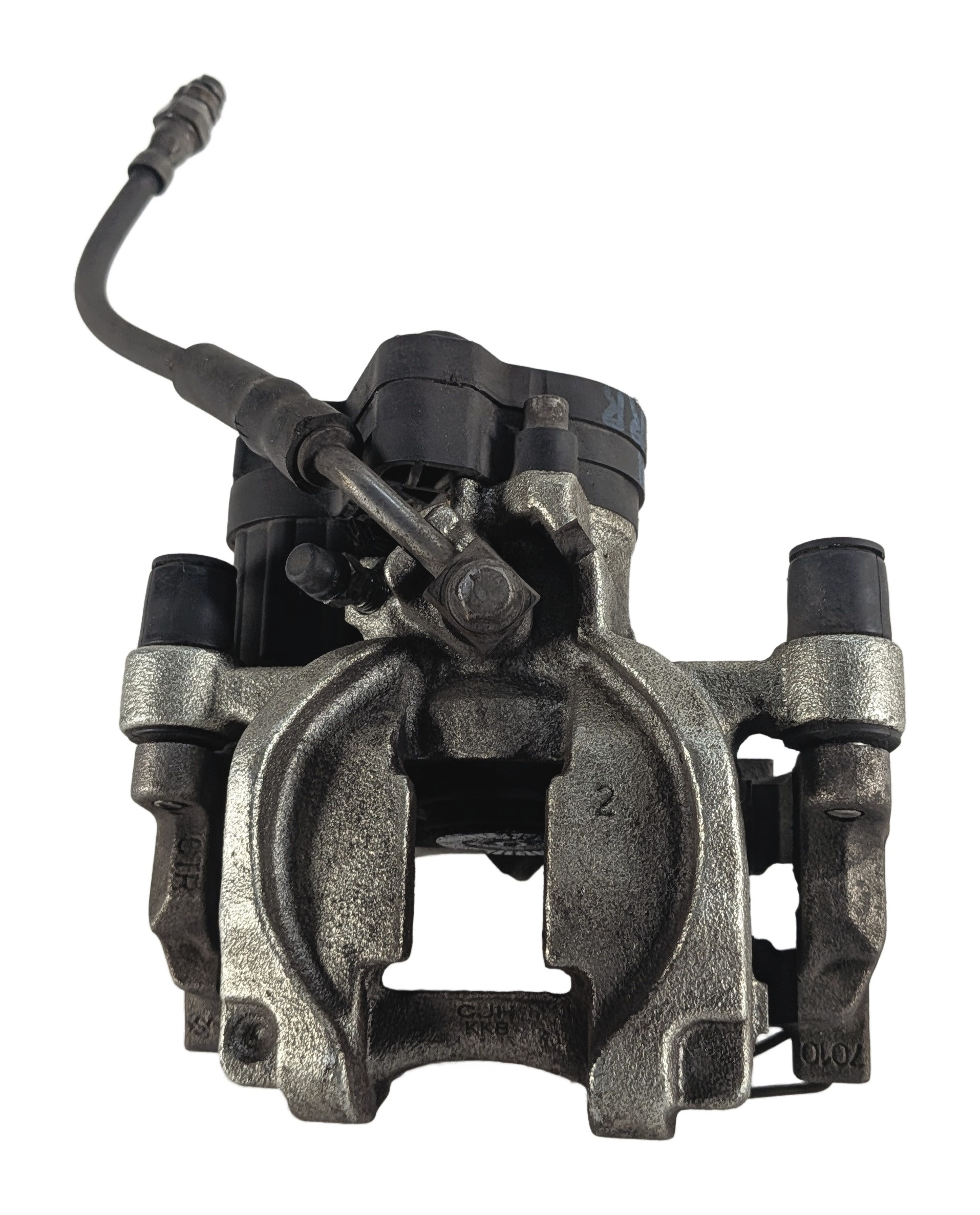 2015-2018 AUDI A3 (8V) RIGHT PASSENGER REAR ABS DISC BRAKE CALIPER w/ ACTUATOR — exact item pictured