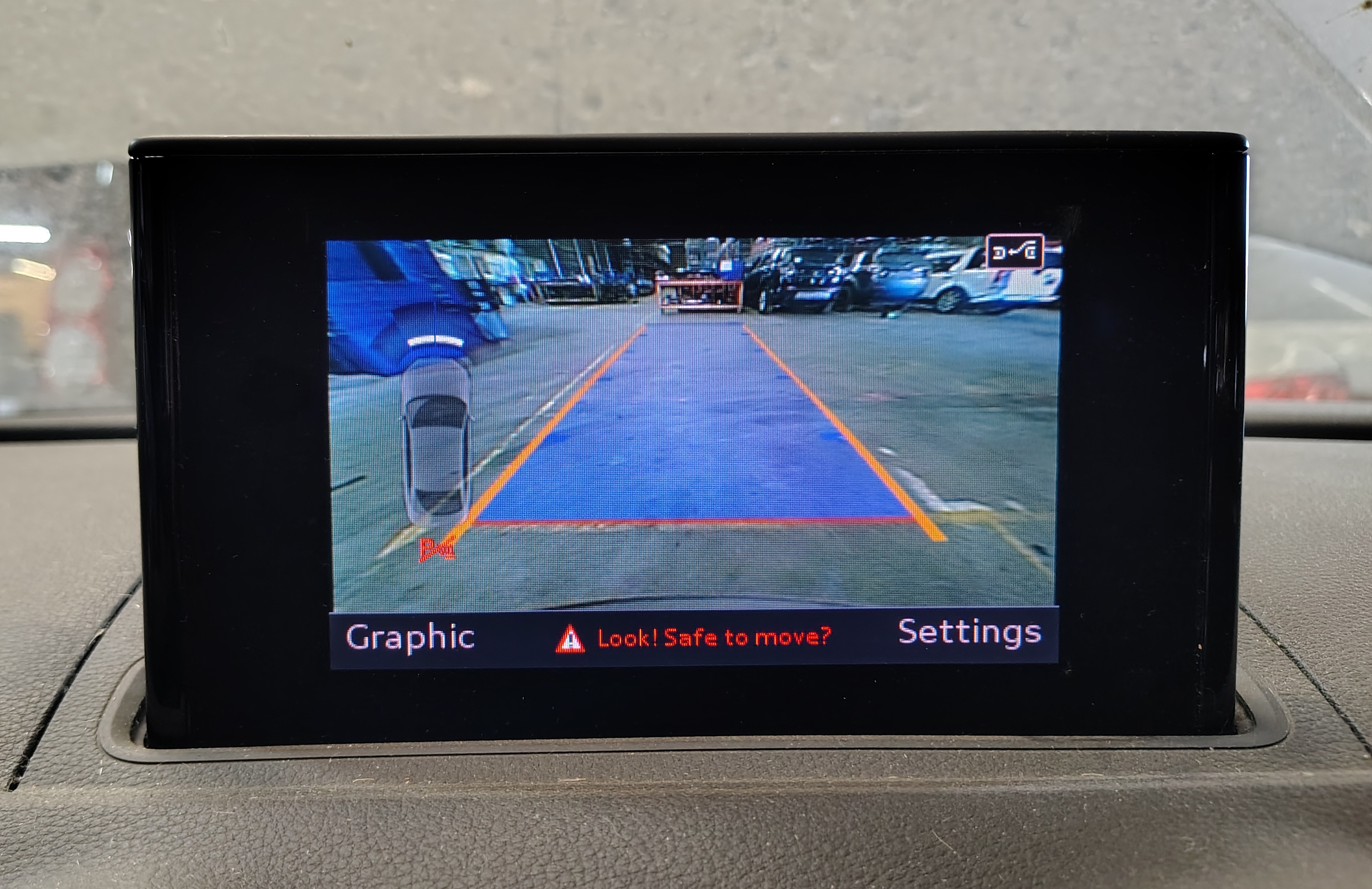15-18 AUDI A3 S3 RS3 (8V) RADIO STEREO GPS NAVIGATION MEDIA COLOR DISPLAY SCREEN — exact item pictured