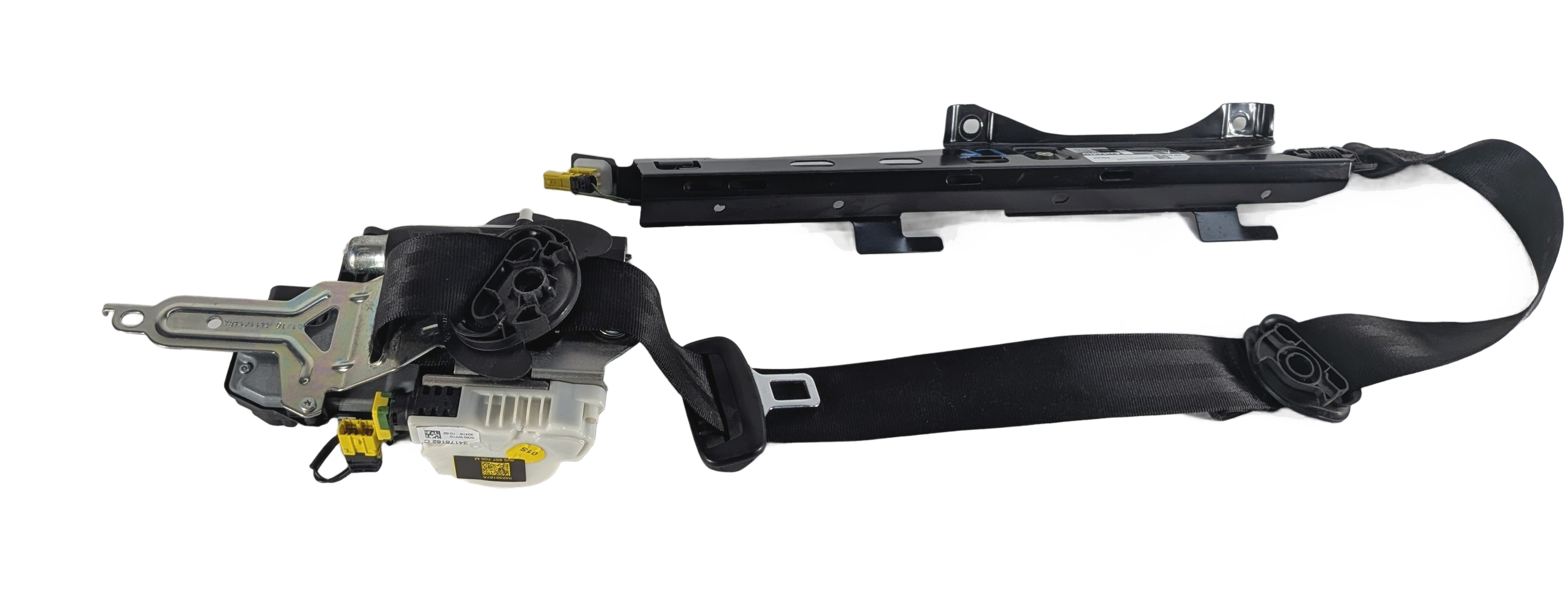 15-20 AUDI A3 S3 RS3 (8V) SEDAN FRONT LEFT DRIVER SEATBELT RETRACTOR (Black) — exact item pictured