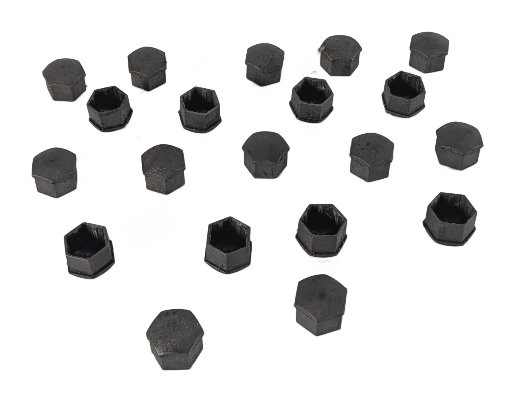 2016 AUDI A3 (8V) WHEEL LUG BOLT NUT CAP COVER SET/20 GRAY 321601173B — exact item pictured