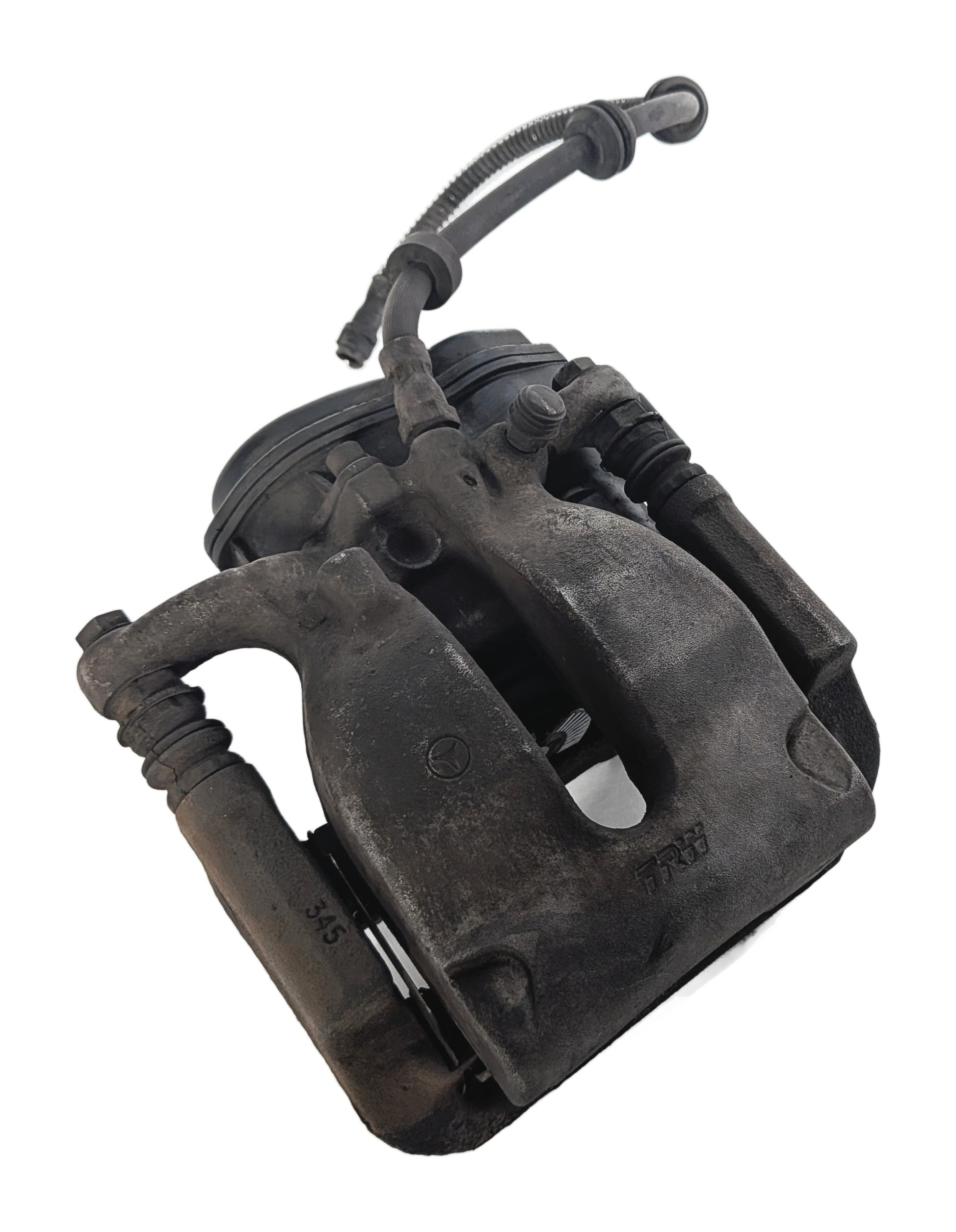 13-19 MERCEDES GL GLS CLASS (W166 X166) REAR LEFT DRIVER ABS DISC BRAKE CALIPER — exact item pictured