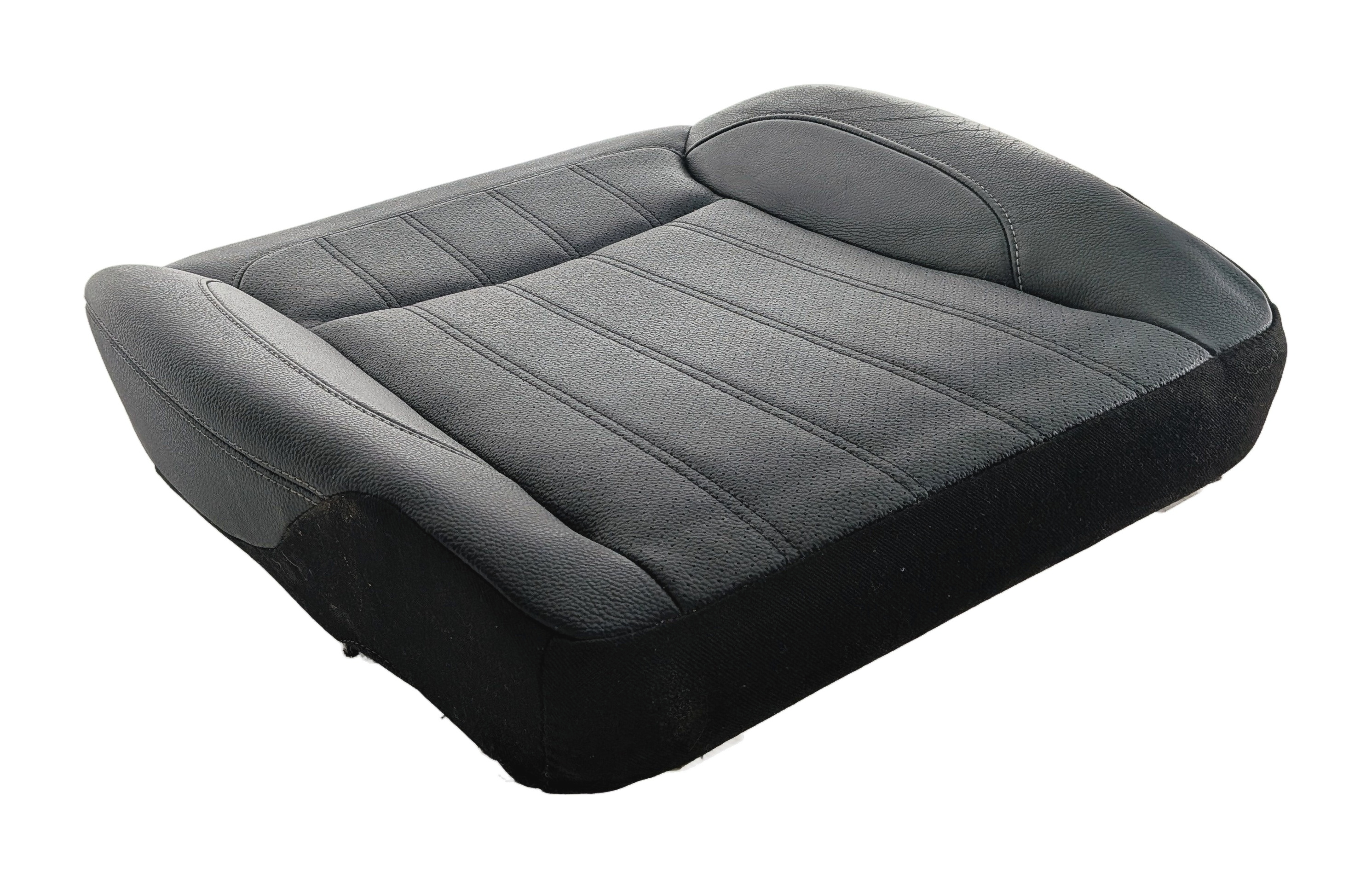 2015 MERCEDES GL450 X166 FRONT RIGHT PASSENGER LOWER SEAT CUSHION HEATED (Black) — exact item pictured