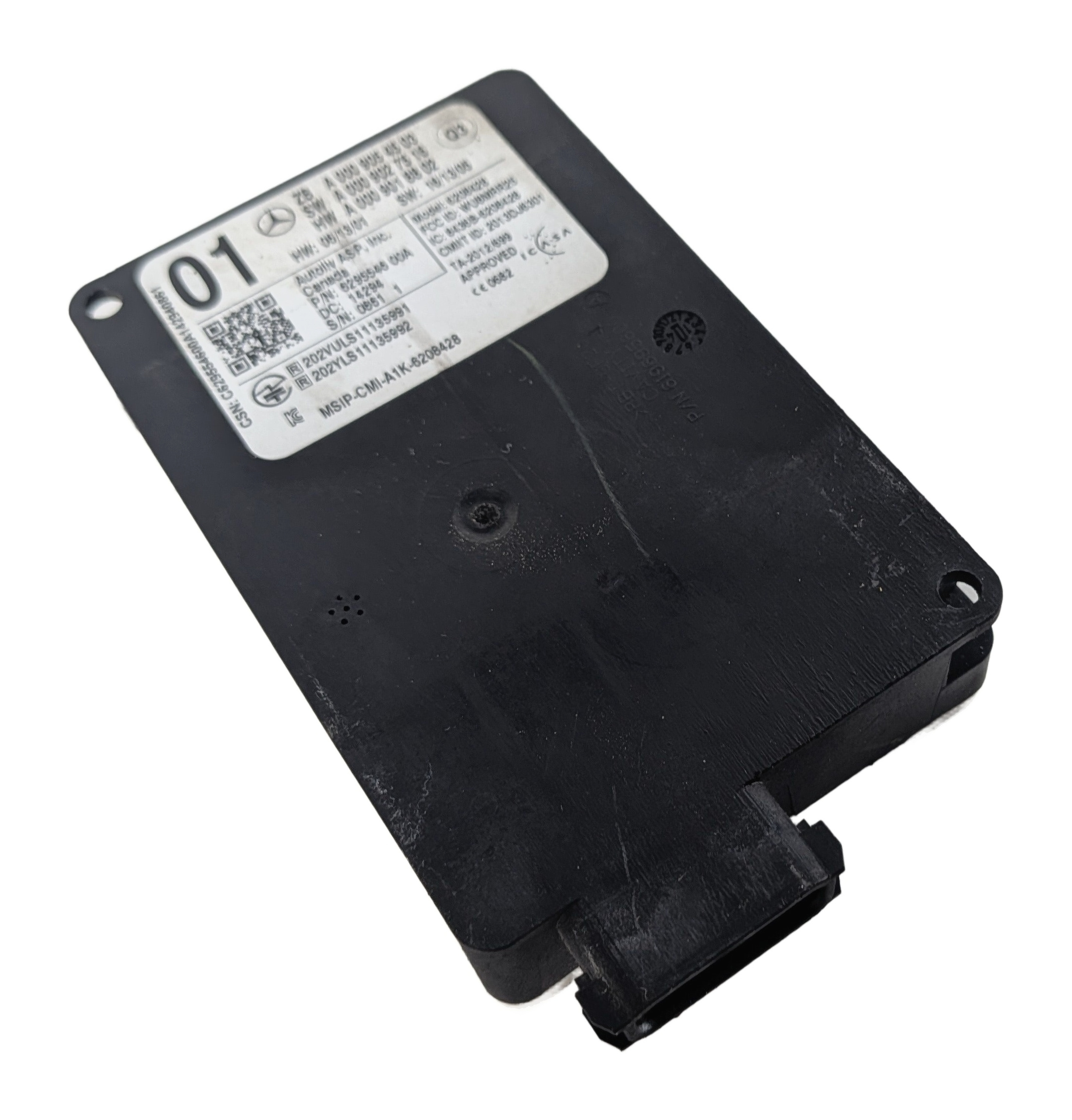2015 MERCEDES GL450 (X166) REAR LEFT BLIND SPOT RADAR SENSOR CONTROL MODULE — exact item pictured