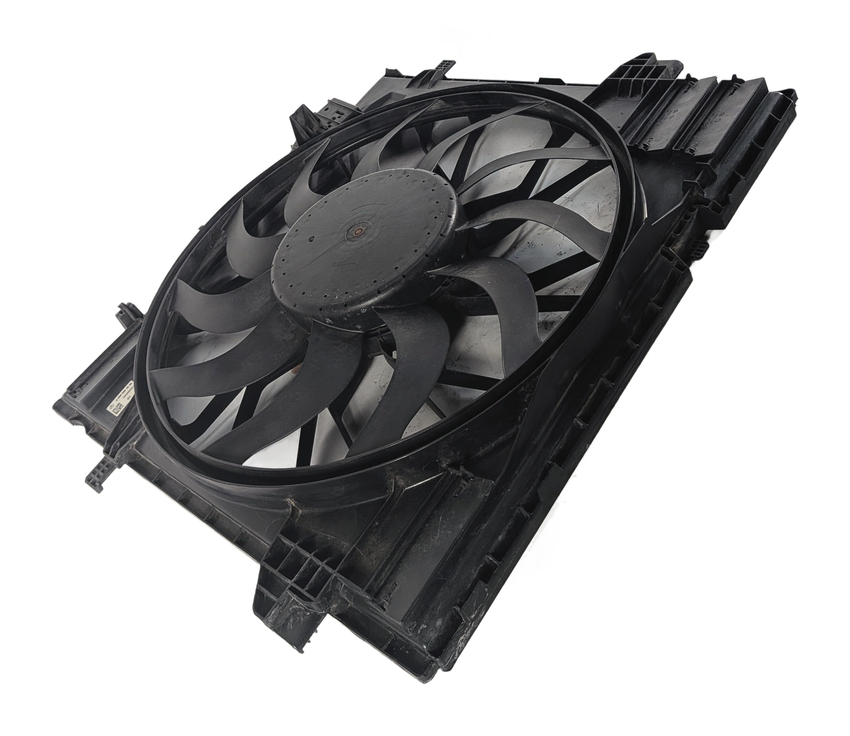 2013-2019 MERCEDES GL GLE ML CLASS (W166 X166) FRONT RADIATOR COOLING FAN MOTOR — exact item pictured