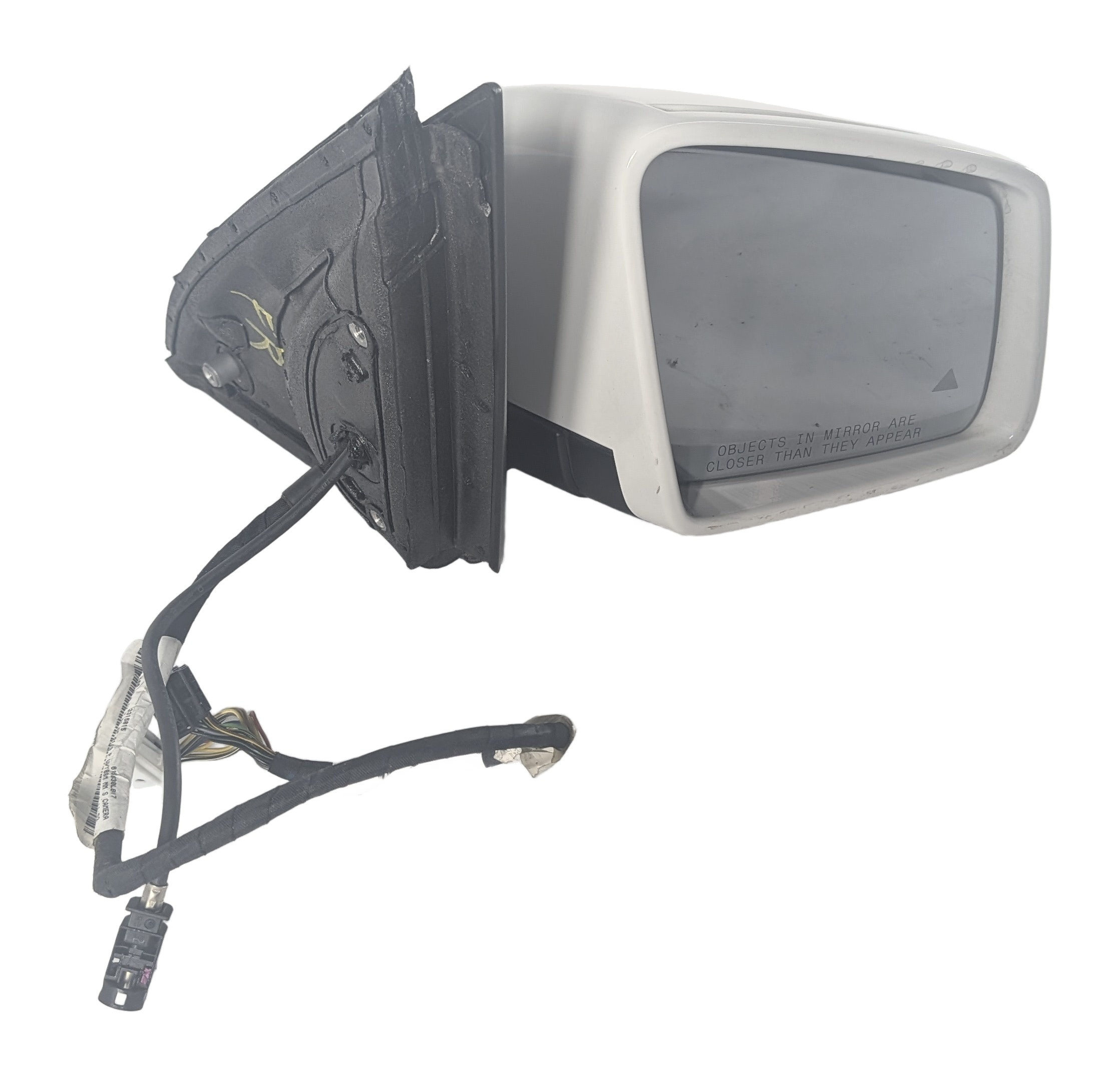 2013-2016 MERCEDES GL350 GL450 GL550 (X166) RIGHT CAMERA DOOR MIRROR (White) — exact item pictured