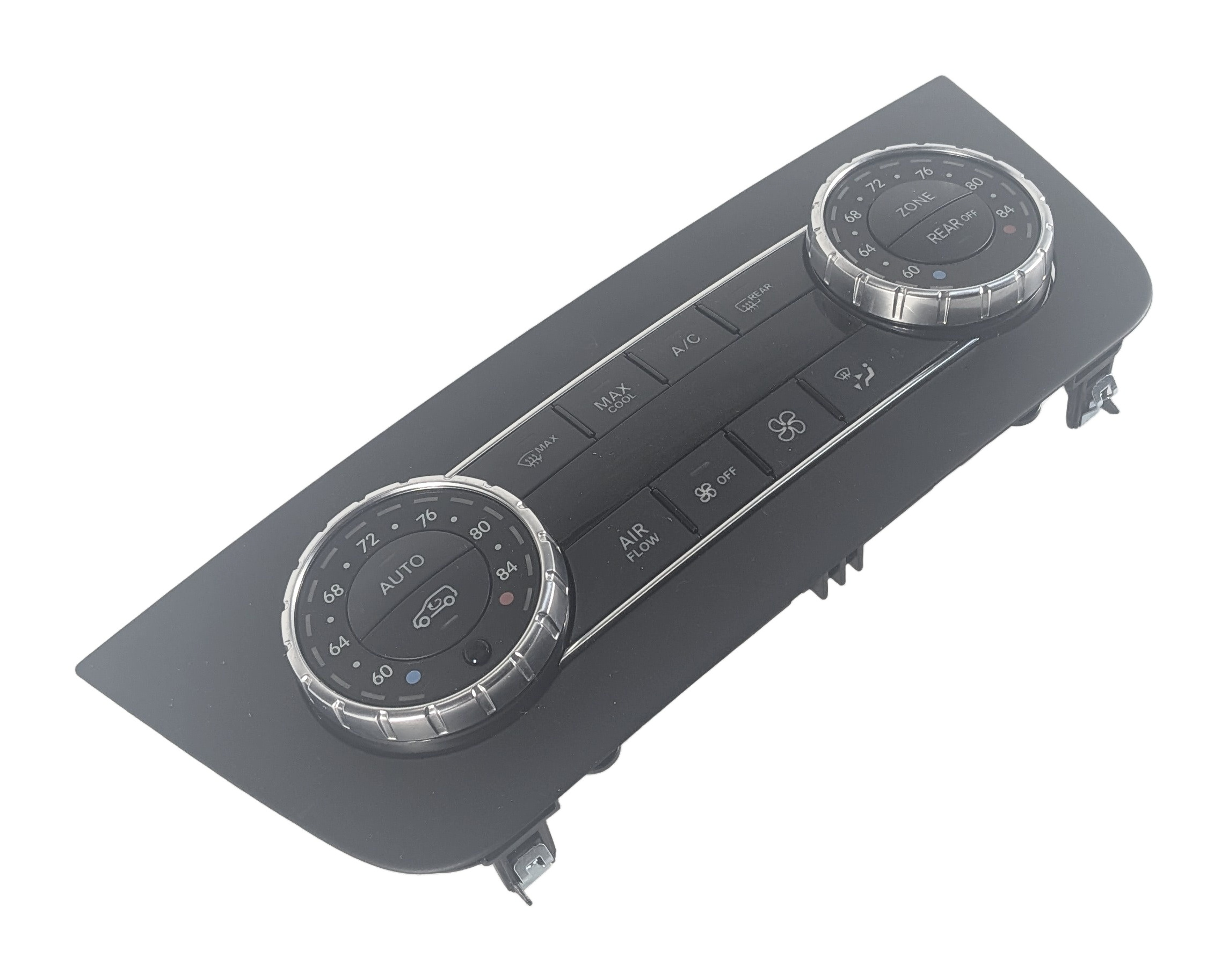 14-19 MERCEDES GL GLS (X166 W166) FRONT HEATER AC CLIMATE CONTROL & TRIM (BLACK) — exact item pictured