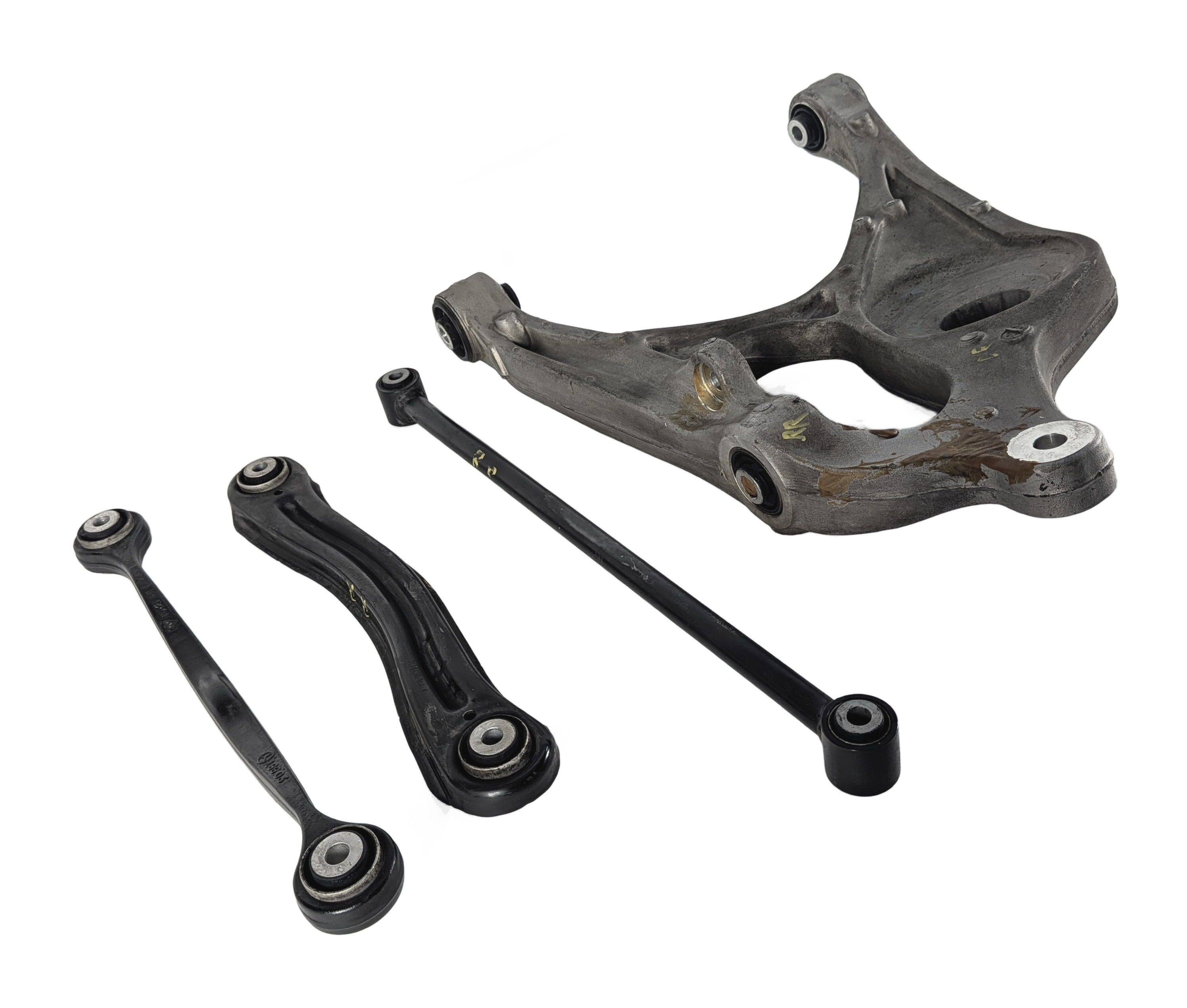 12-19 MERCEDES GL350 GL450 GL550 ML350 (W166 X166) RIGHT REAR CONTROL ARM SET — exact item pictured