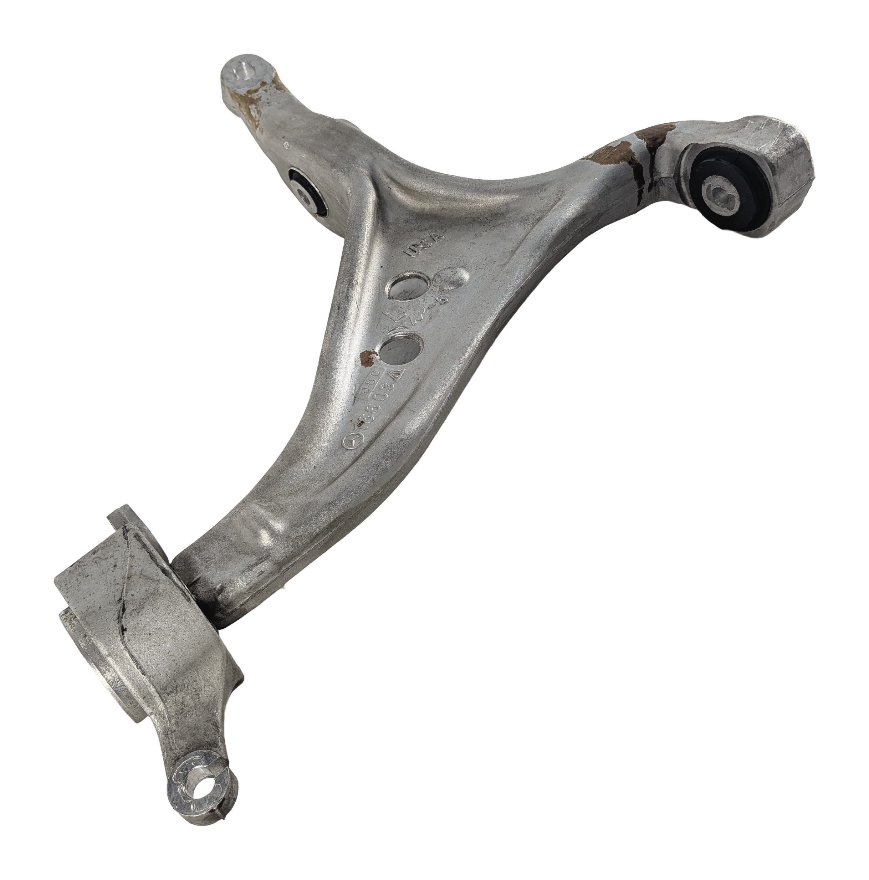 13-19 MERCEDES GL350 GL450 GL550 ML350 (W166 X166) LEFT FRONT LOWER CONTROL ARM — exact item pictured