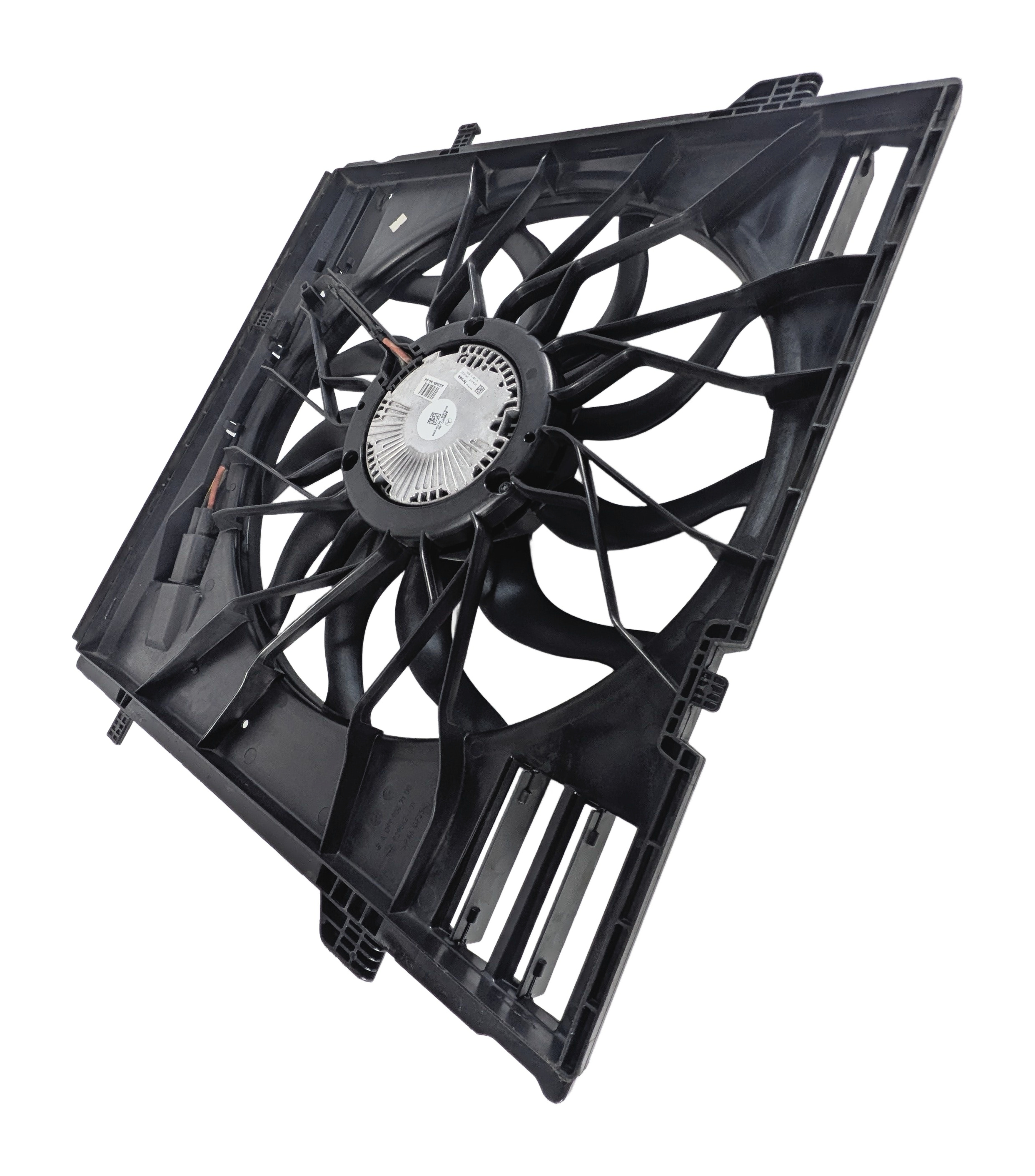 2013-2019 MERCEDES GL GLE ML CLASS (W166 X166) FRONT RADIATOR COOLING FAN MOTOR — exact item pictured