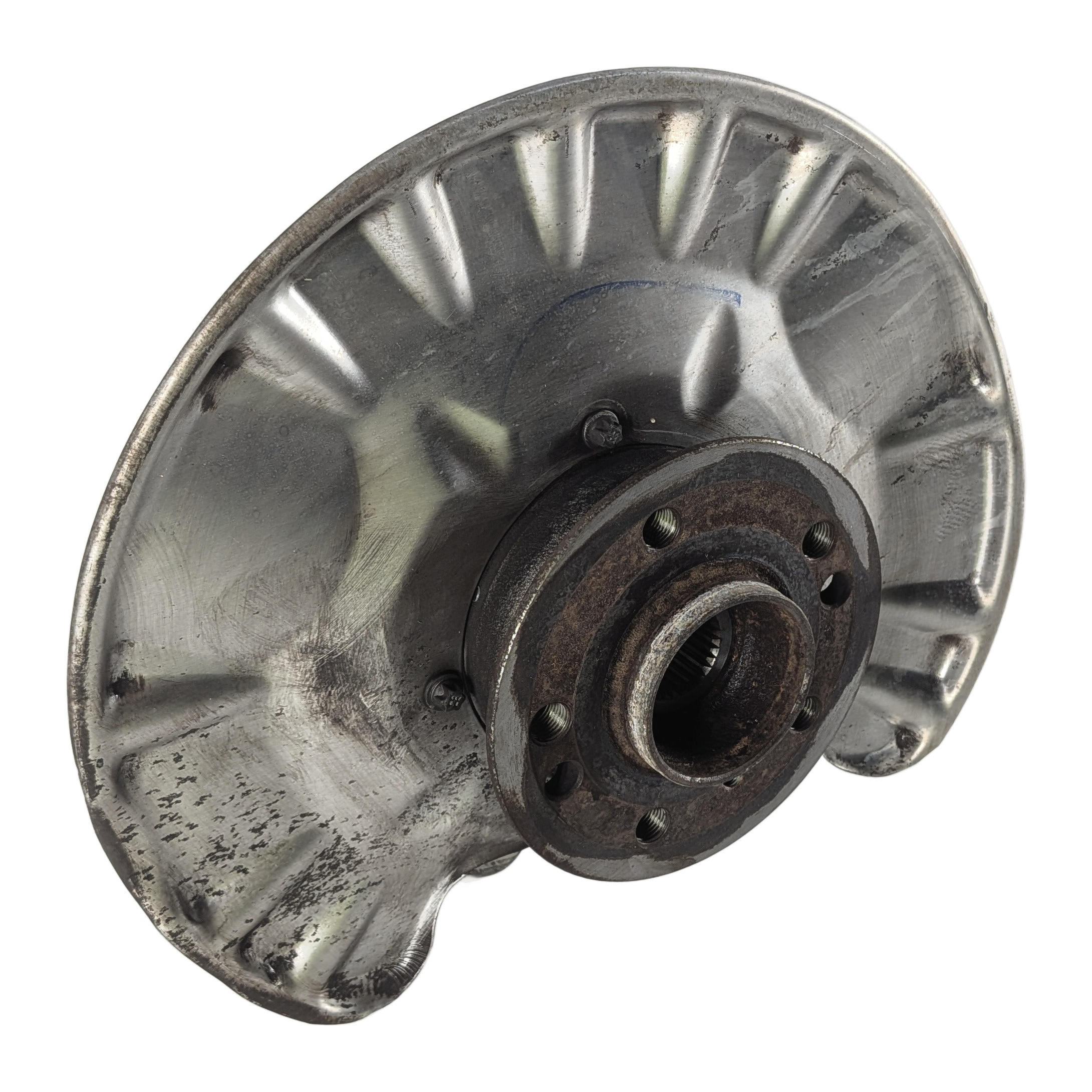 12-15 MERCEDES GL350 GL450 GL550 ML350 (W166 X166) RIGHT REAR SPINDLE KNUCKLE — exact item pictured