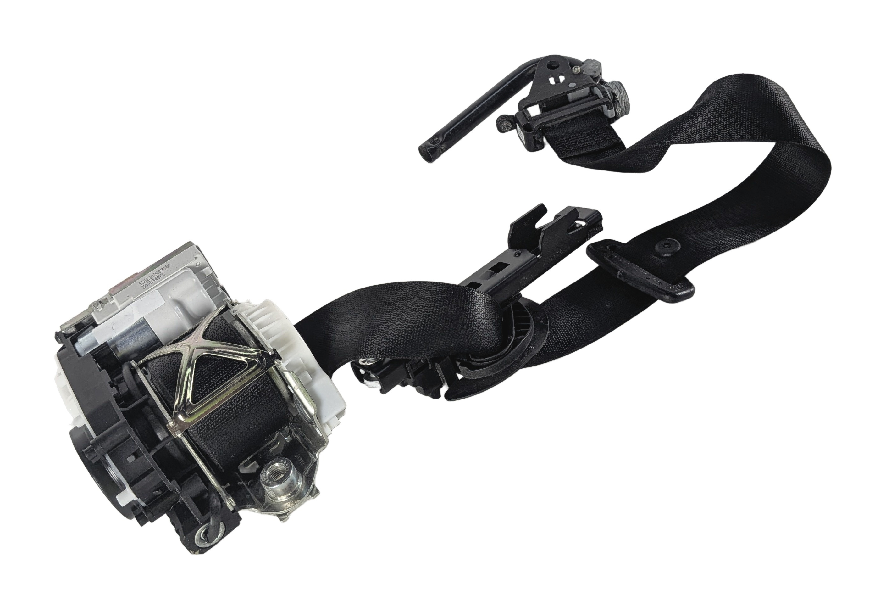 12-16 MERCEDES GL CLASS W166 X166 FRONT LEFT DRIVER SEATBELT RETRACTOR (Black) — exact item pictured